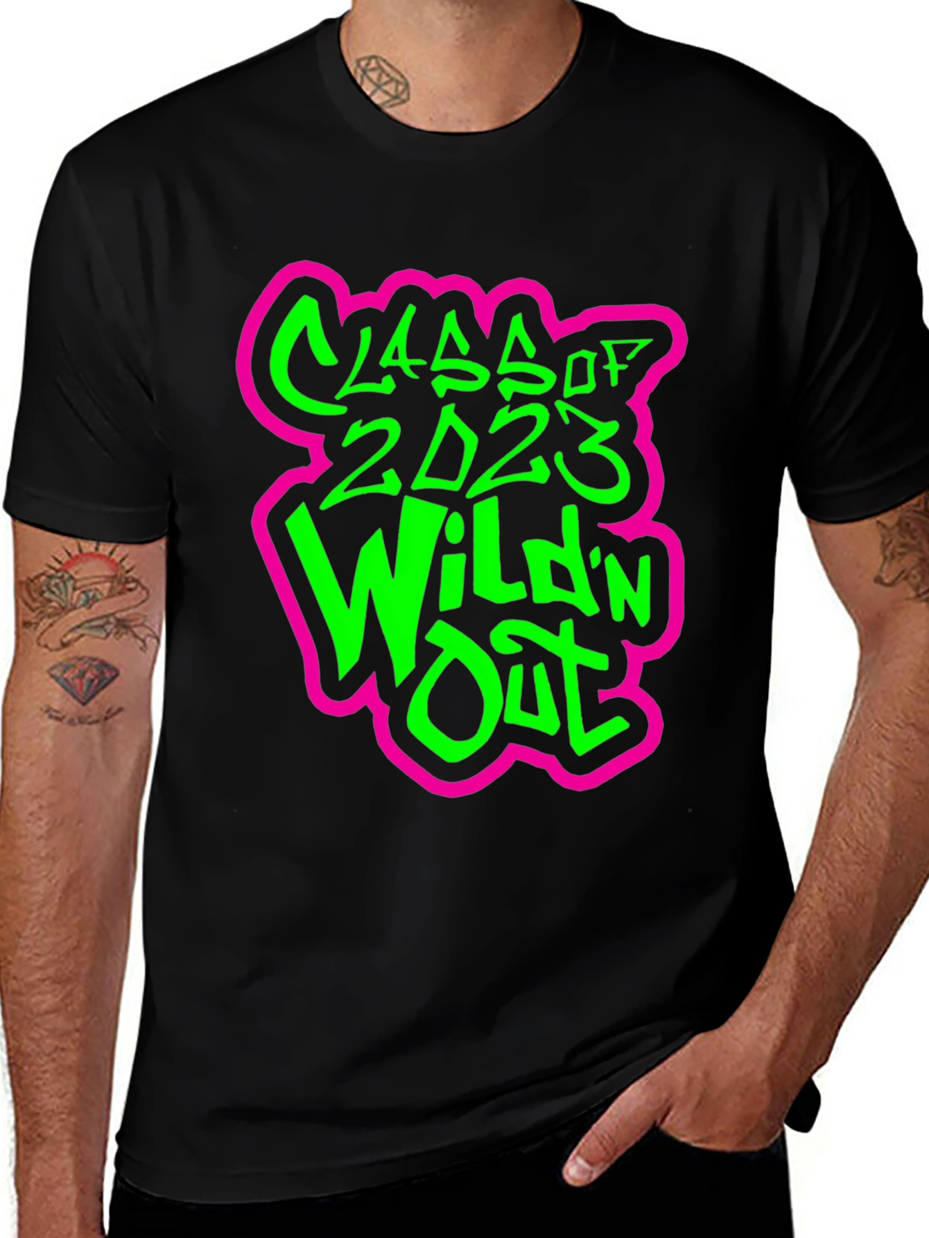Variant 20 of Class of 2023 Wild'n Out Black Graphic Tee