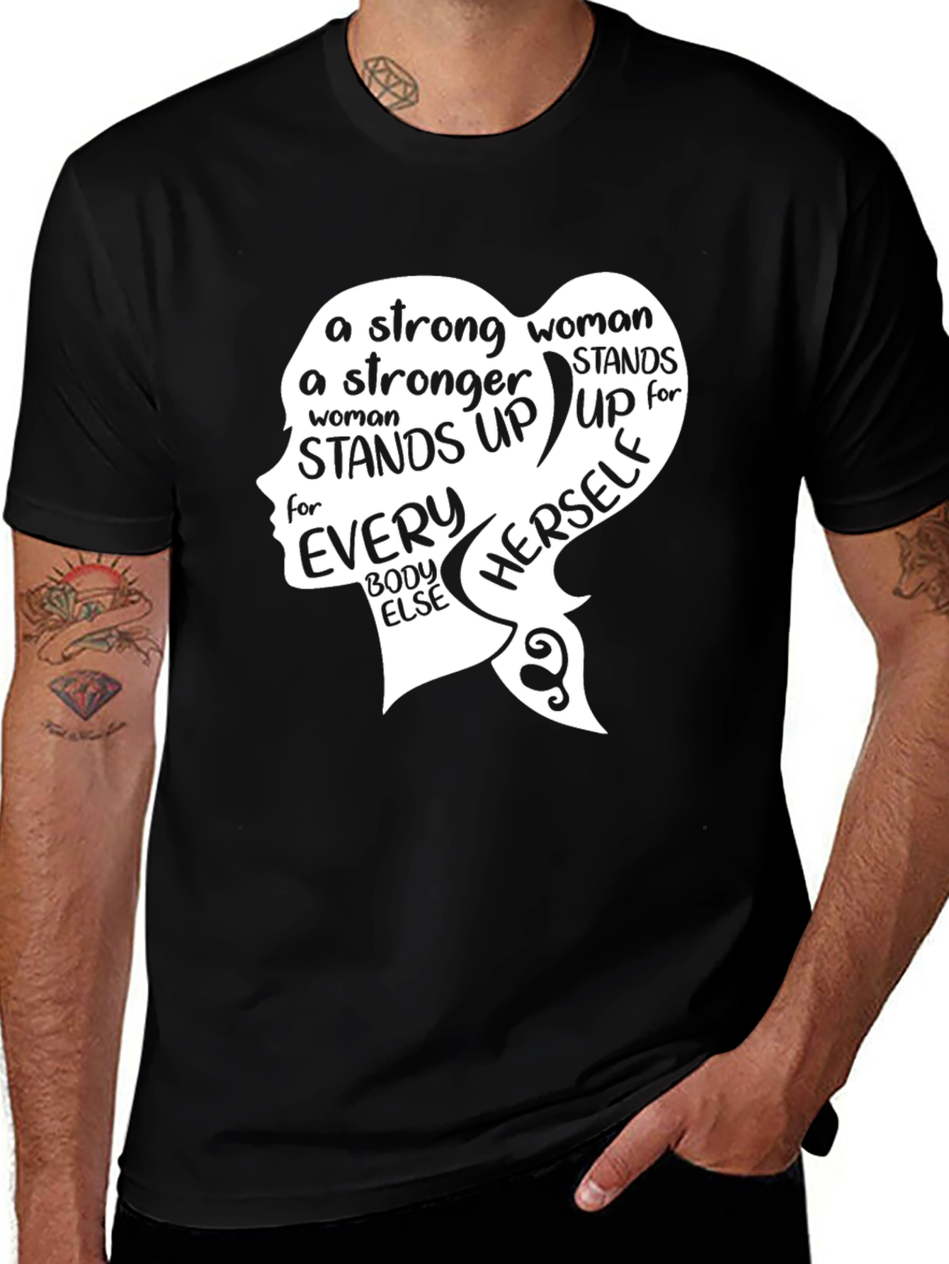 Empowered Woman T-Shirt - Strong Female Graphic Tee