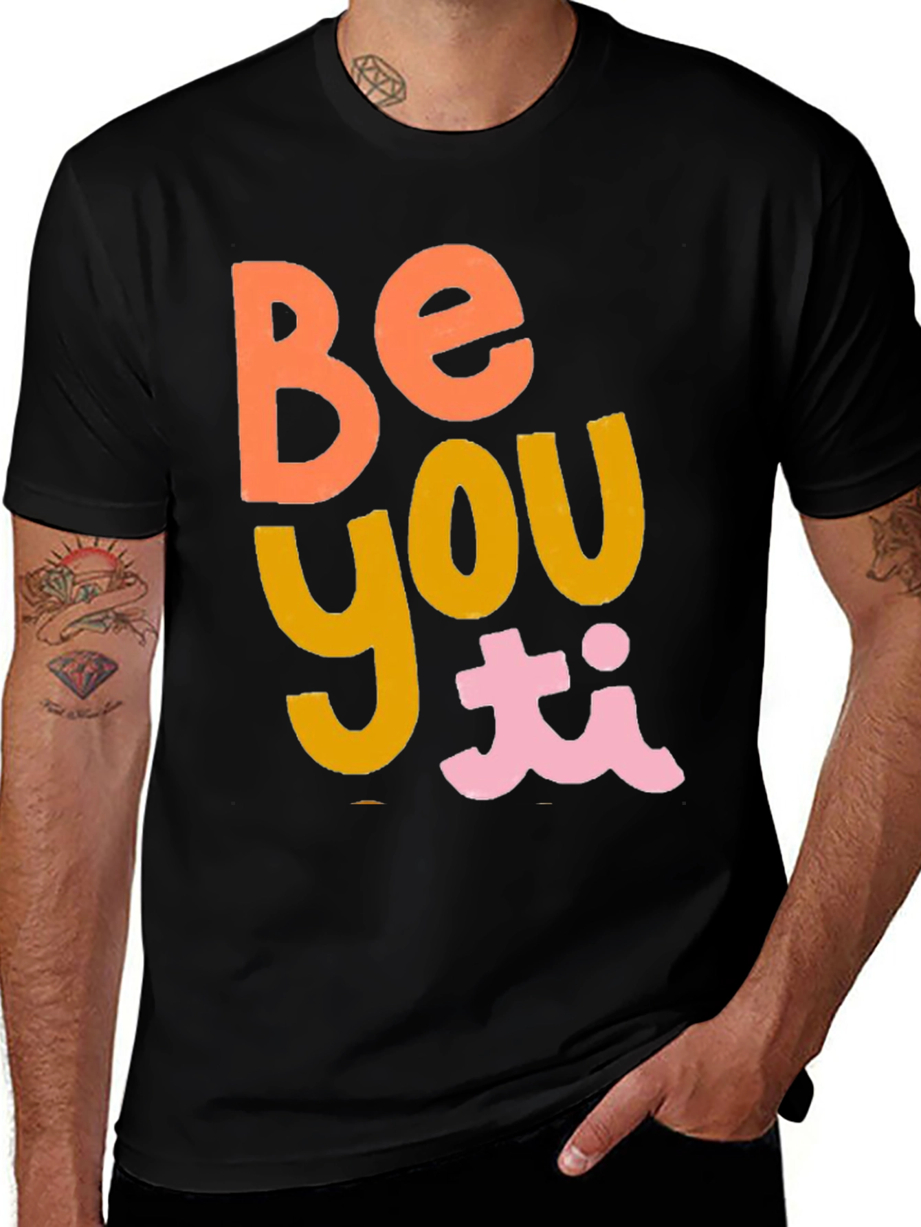 Variant 15 of Be You T-Shirt - Trendy Graphic Tee