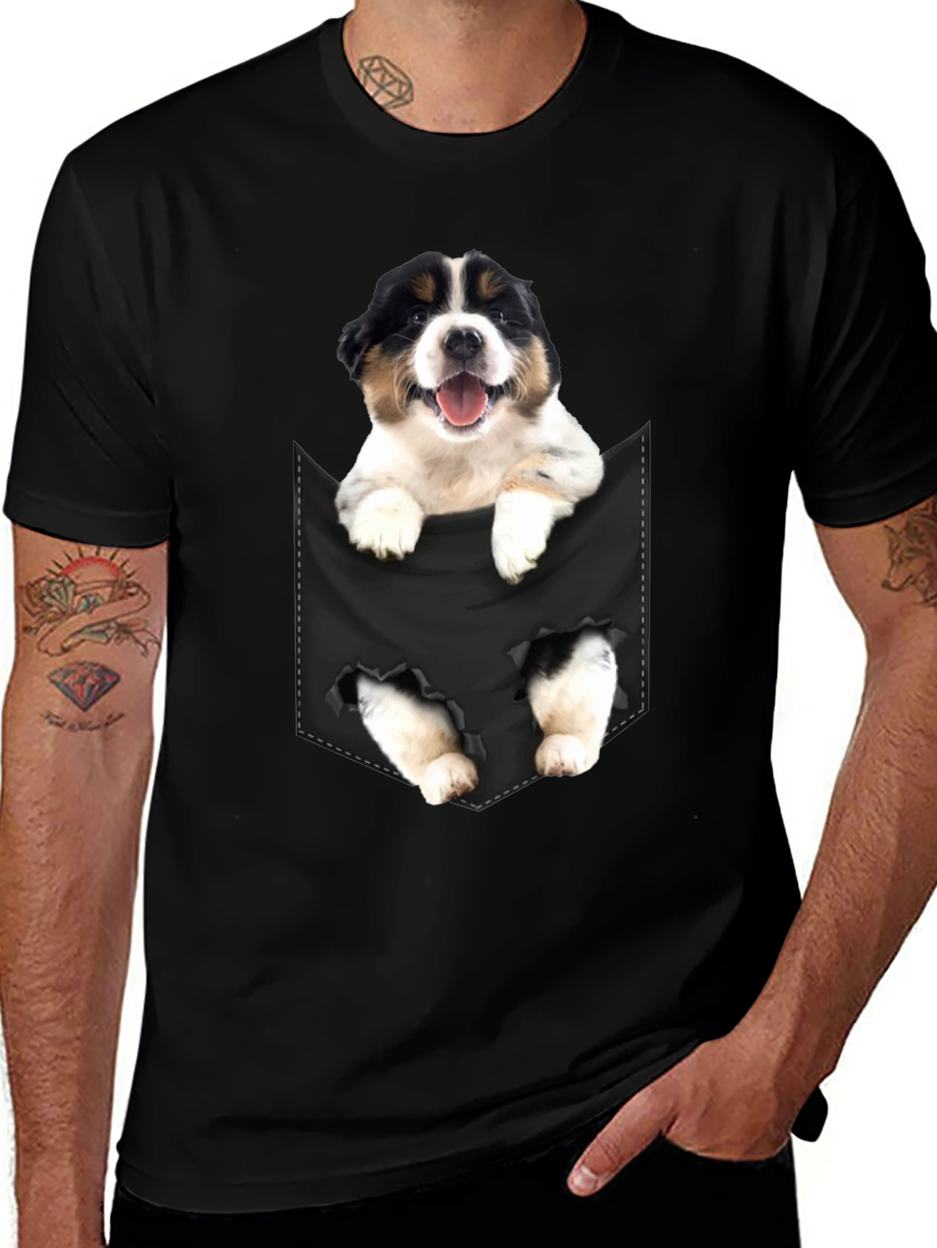 Variant 4 of Puppy in Pocket Graphic Tee