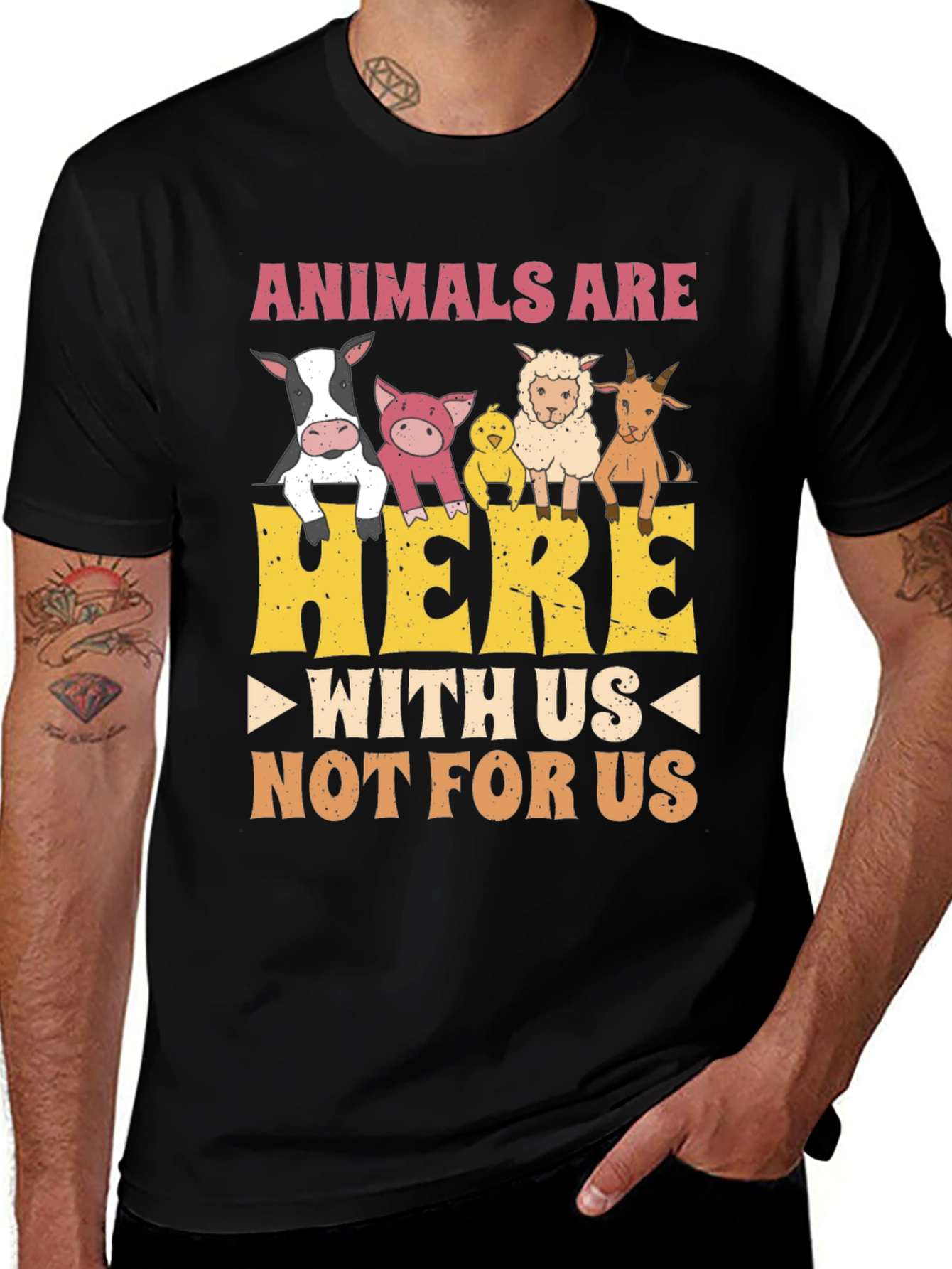 Variant 24 of Animals are Here With Us T-Shirt