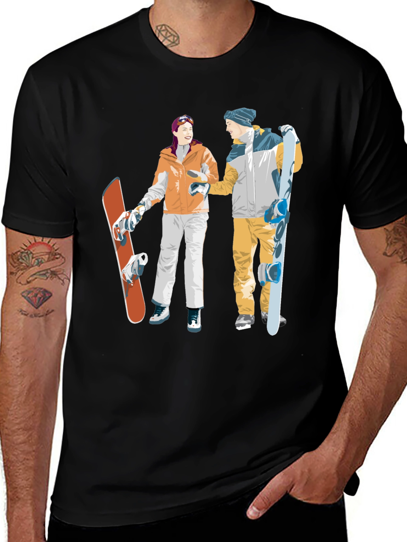 Variant 2 of Winter Sport Graphic Tee