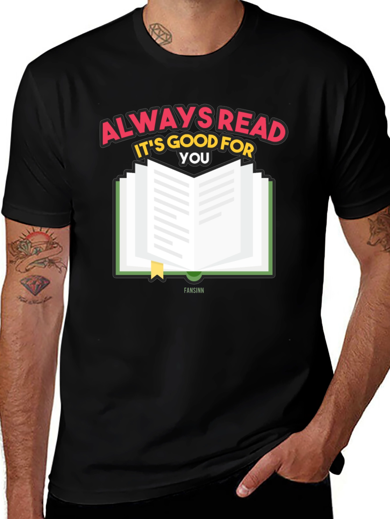 Variant 20 of Always Read Good For You Graphic Tee