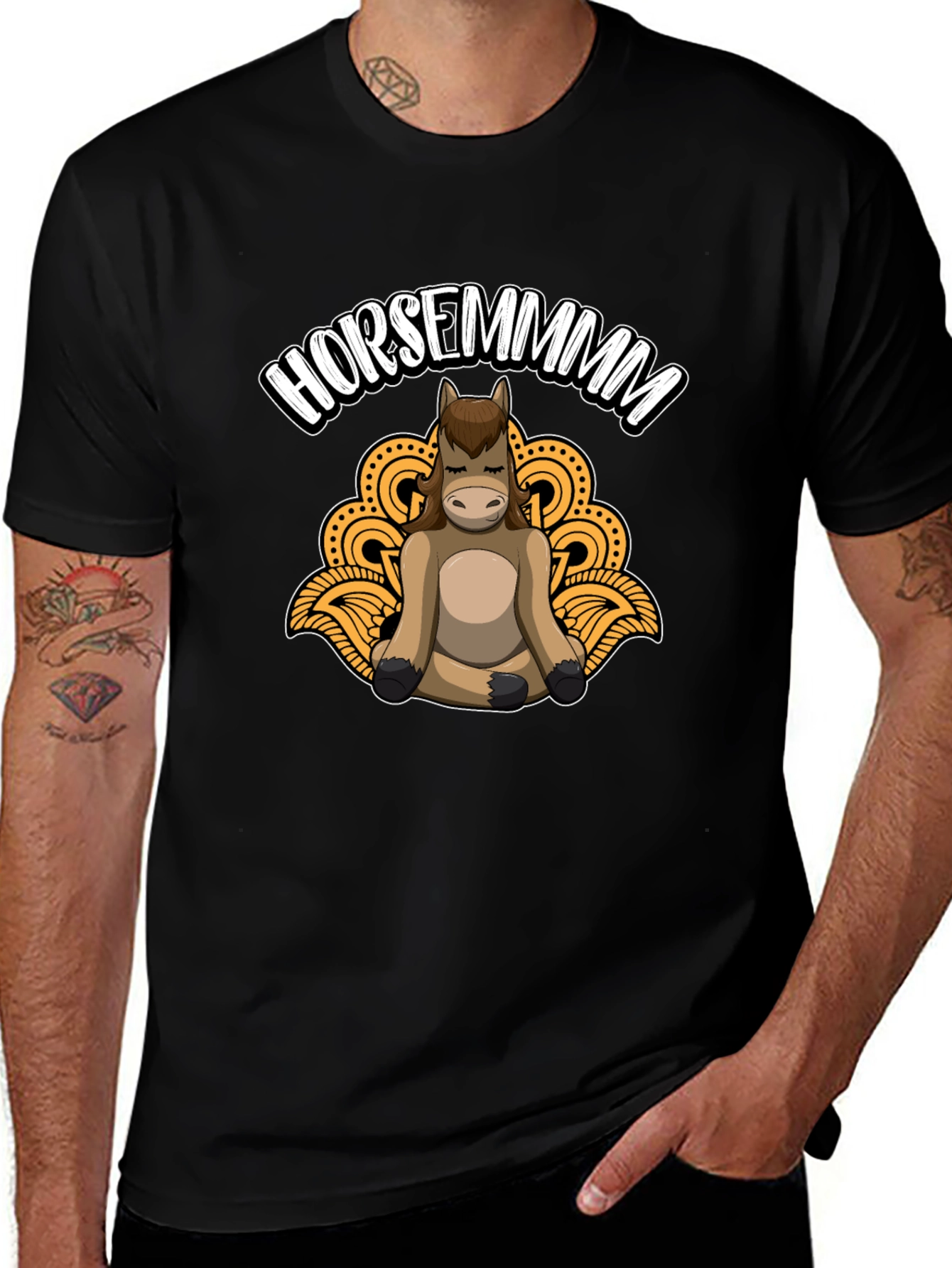 Variant 6 of Horsemmm Yoga T-Shirt