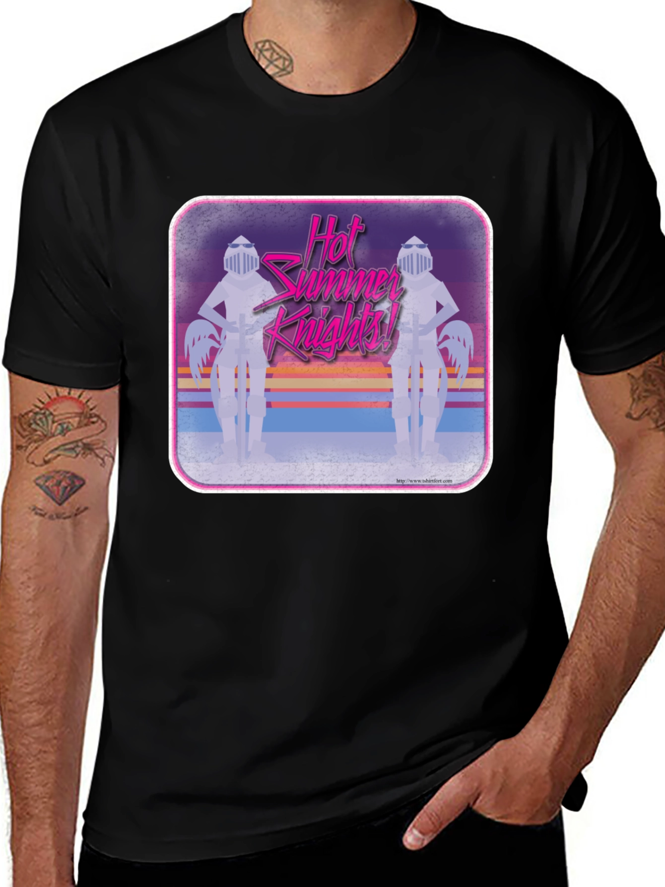 Variant 22 of Hot Summer Knights Graphic T-Shirt