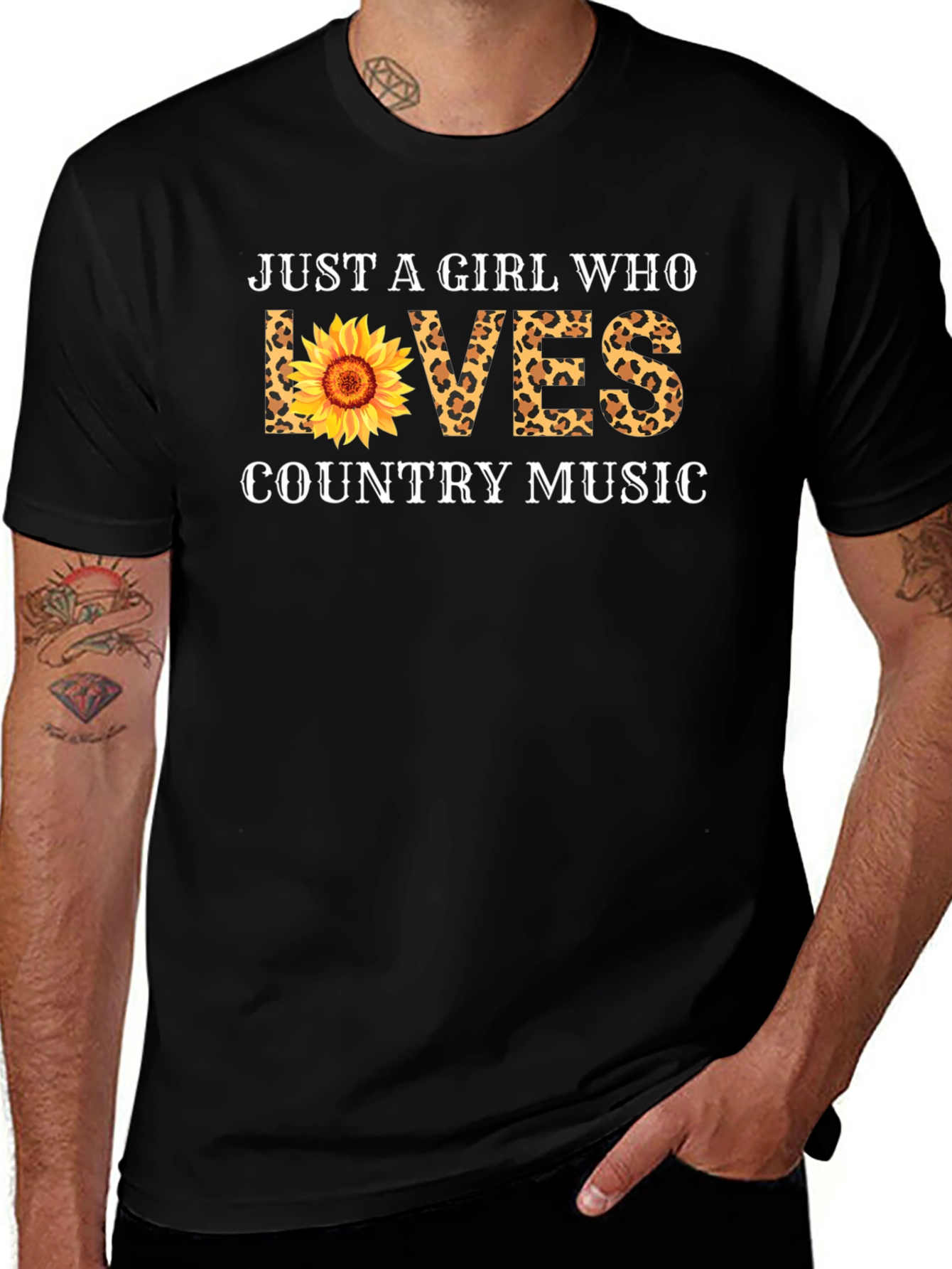 Variant 18 of Sunflower Country Music Lover T-Shirt