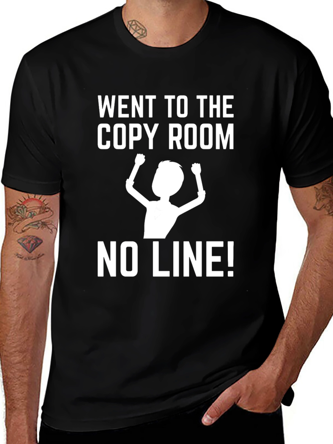 Variant 14 of Copy Room No Line T-Shirt - Funny Office Humor Tee