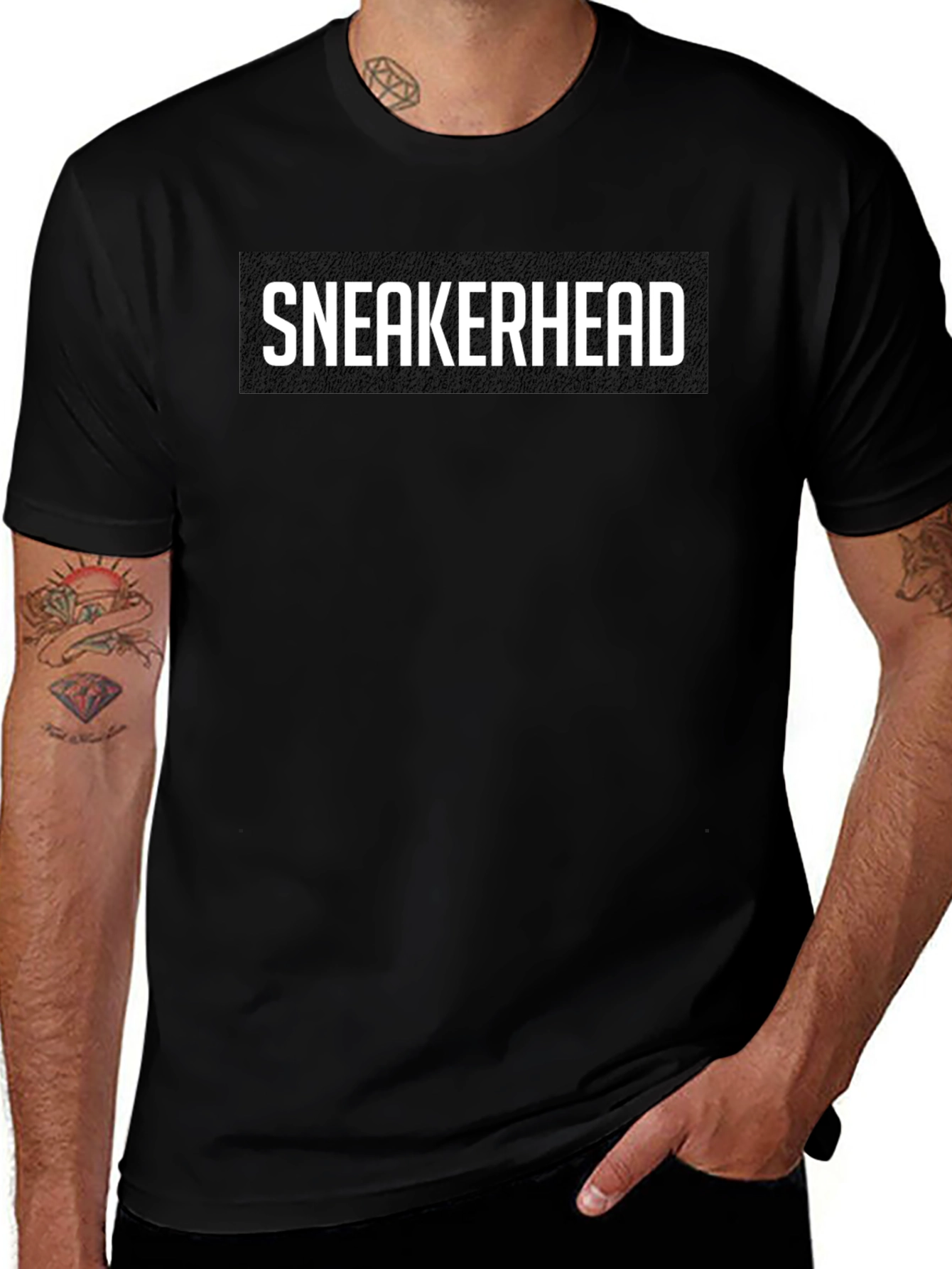 Variant 8 of Sneakerhead Graphic T-Shirt - Black
