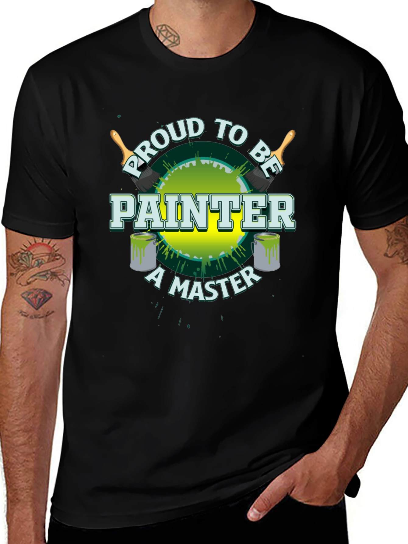 Variant 18 of Proud Painter Master T-Shirt
