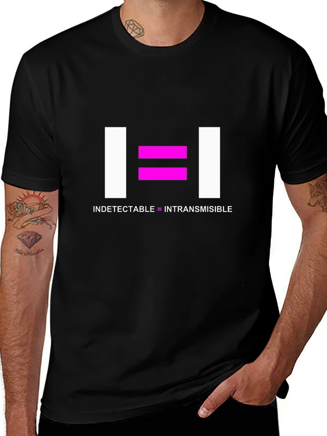 Undetectable = Untransmittable T-Shirt