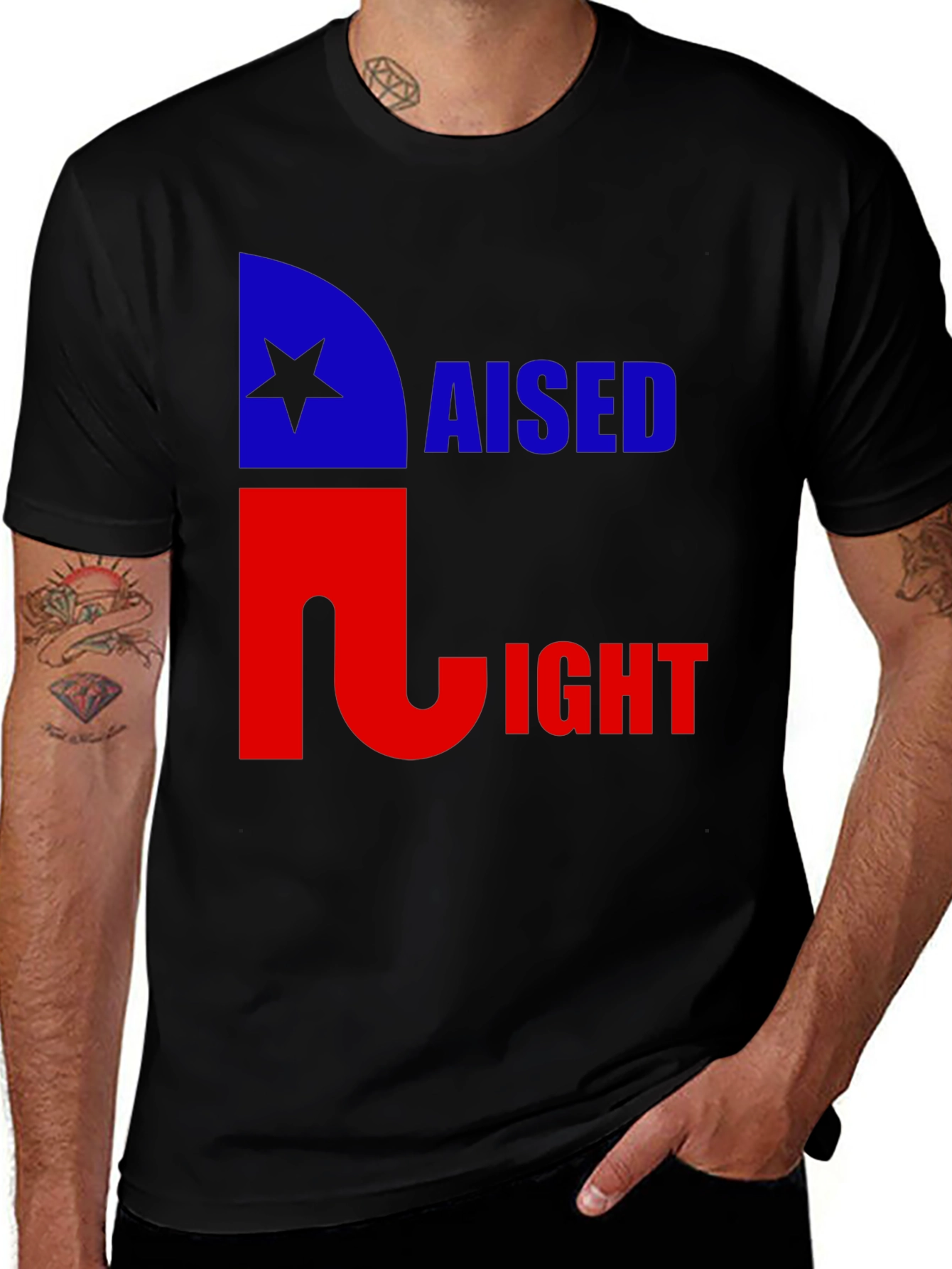 Variant 29 of Raised Right Graphic T-Shirt