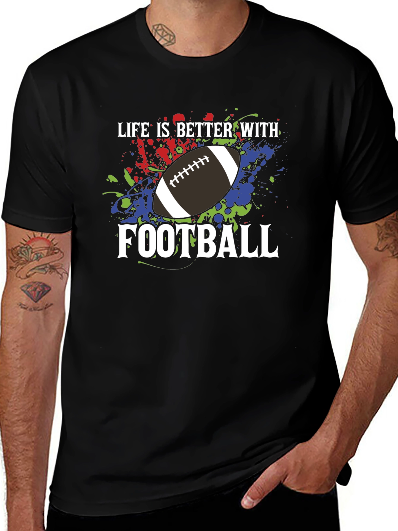 Variant 13 of Life is Better with Football T-Shirt