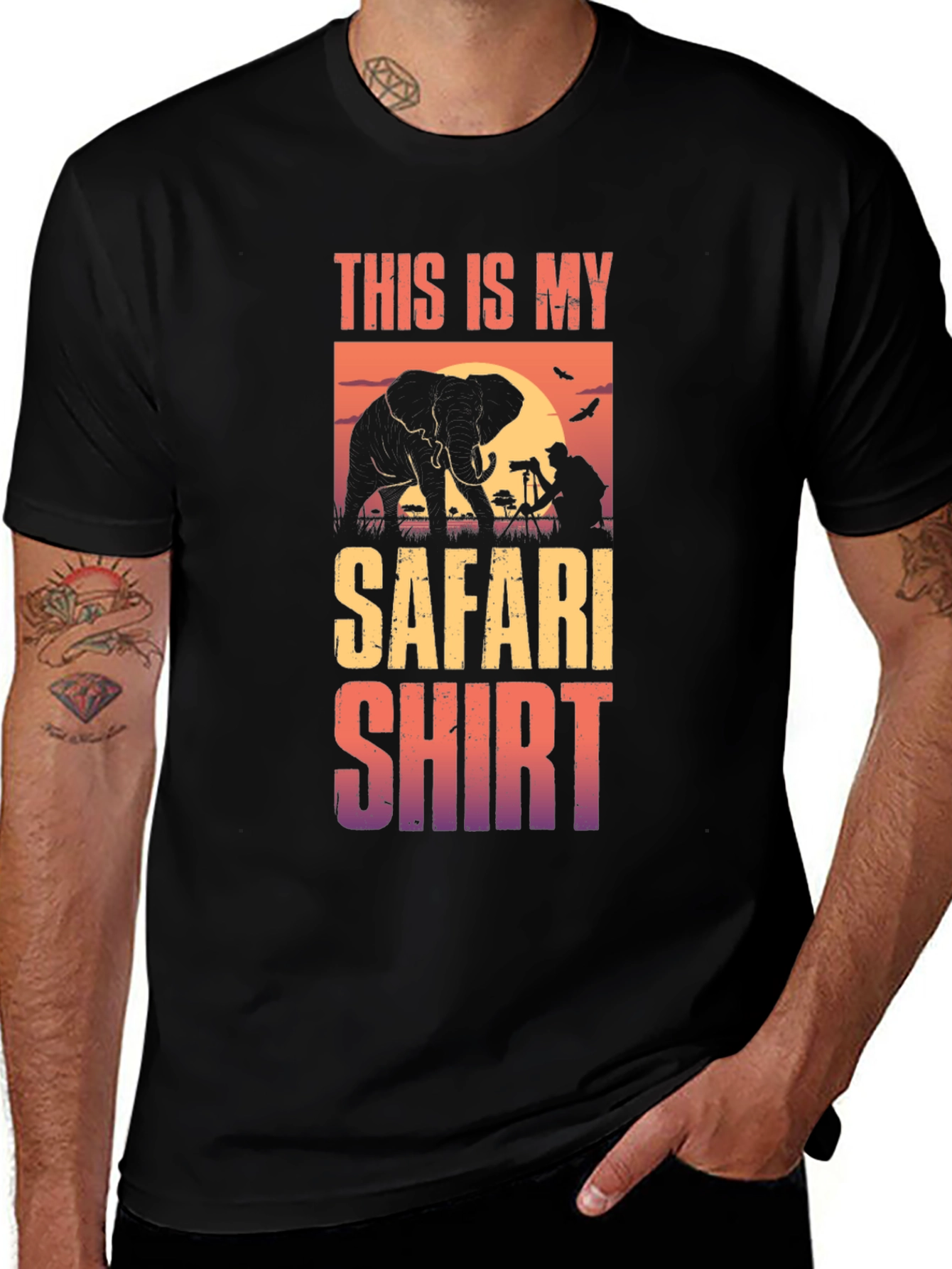 Variant 16 of Safari Shirt - Wildlife Photography Tee