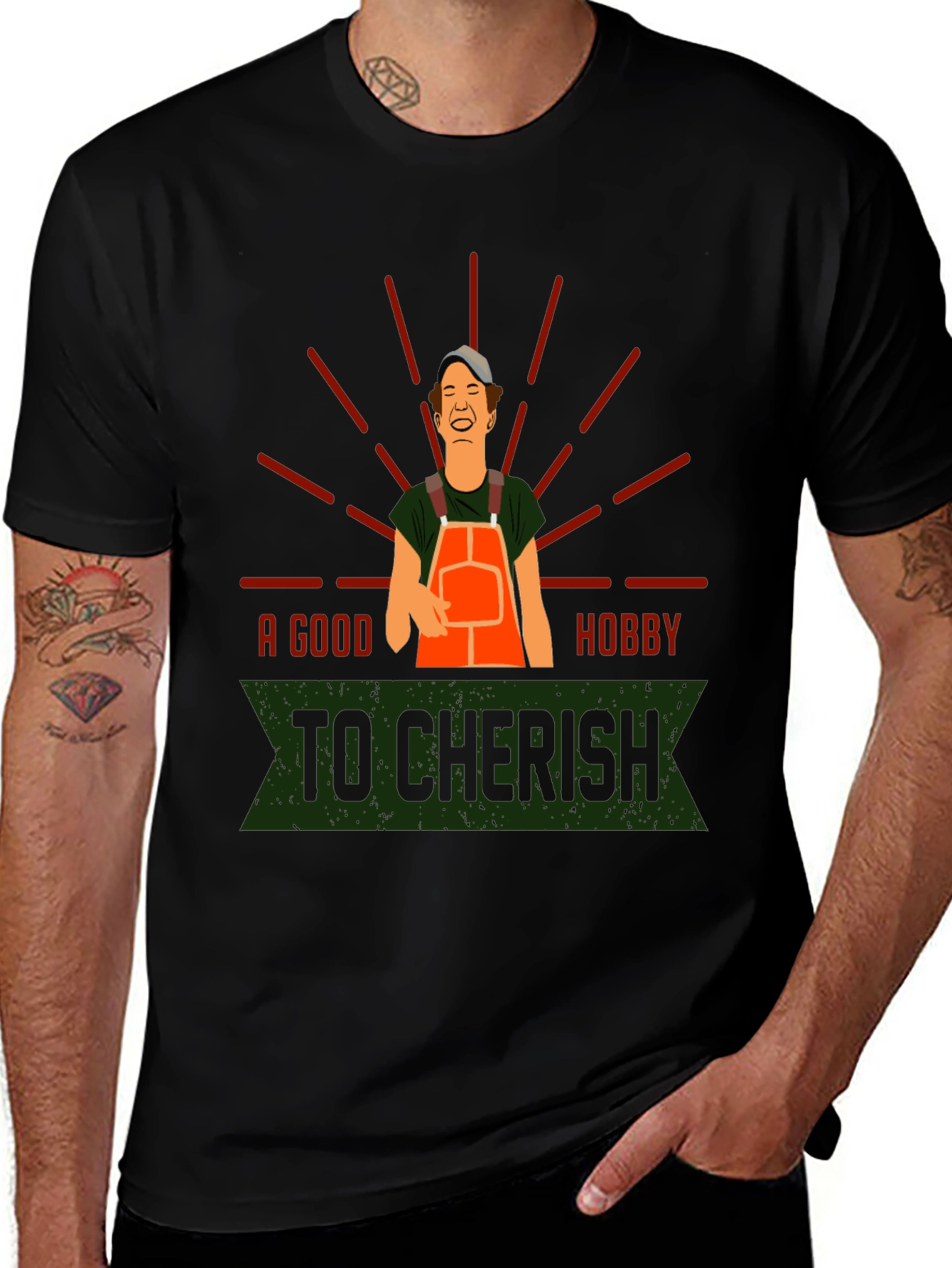 Hobby Enthusiast Graphic Tee - Cherish Your Passion