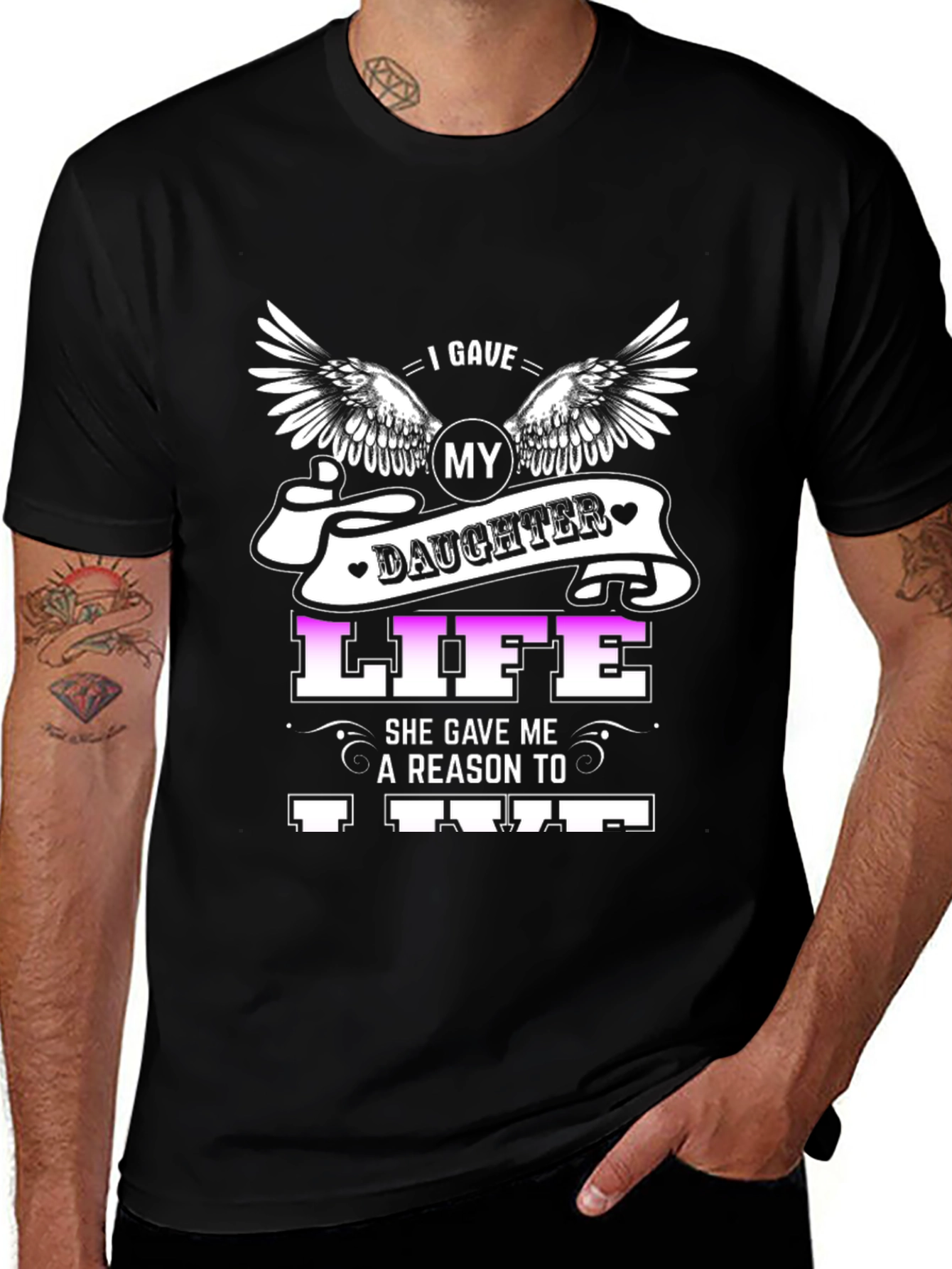Variant 22 of I Gave My Daughter Life T-Shirt - Gift for Dad