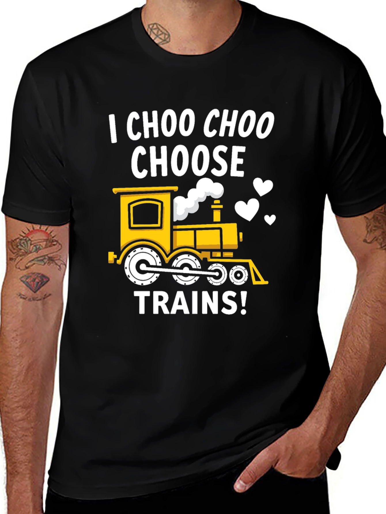 I Choo Choo Choose Trains T-Shirt