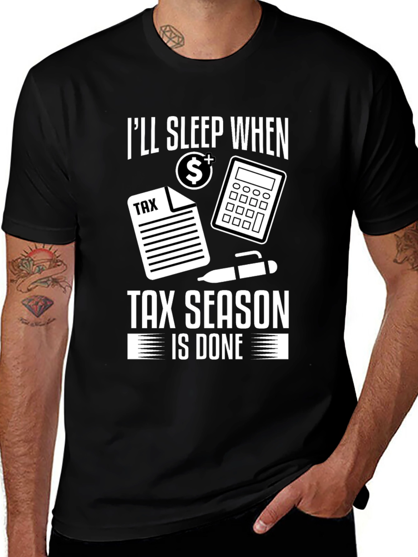 Variant 25 of Tax Season Accountant T-Shirt
