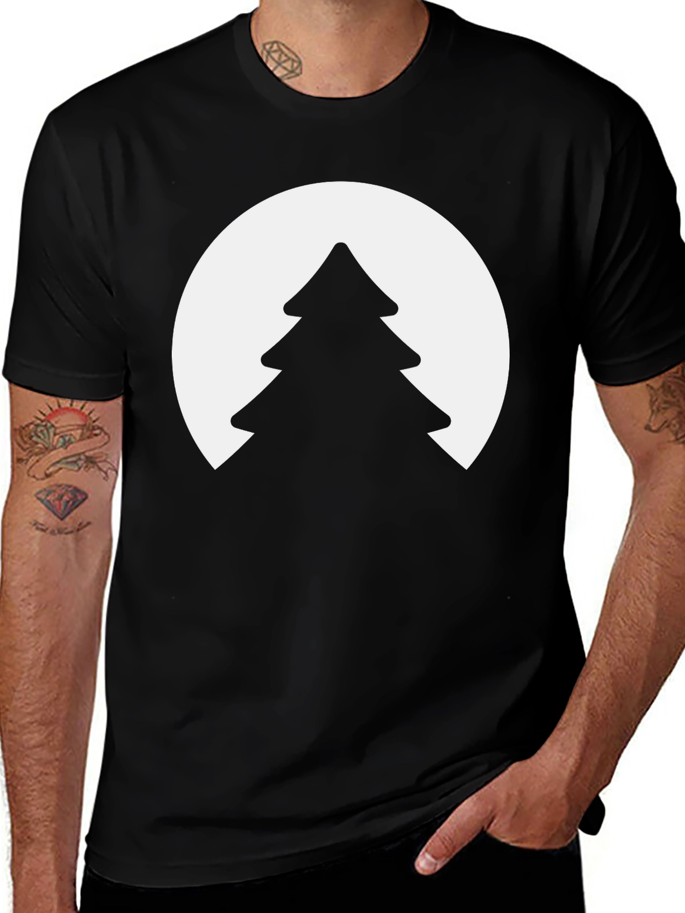 Variant 13 of Nature Inspired Tree T-Shirt