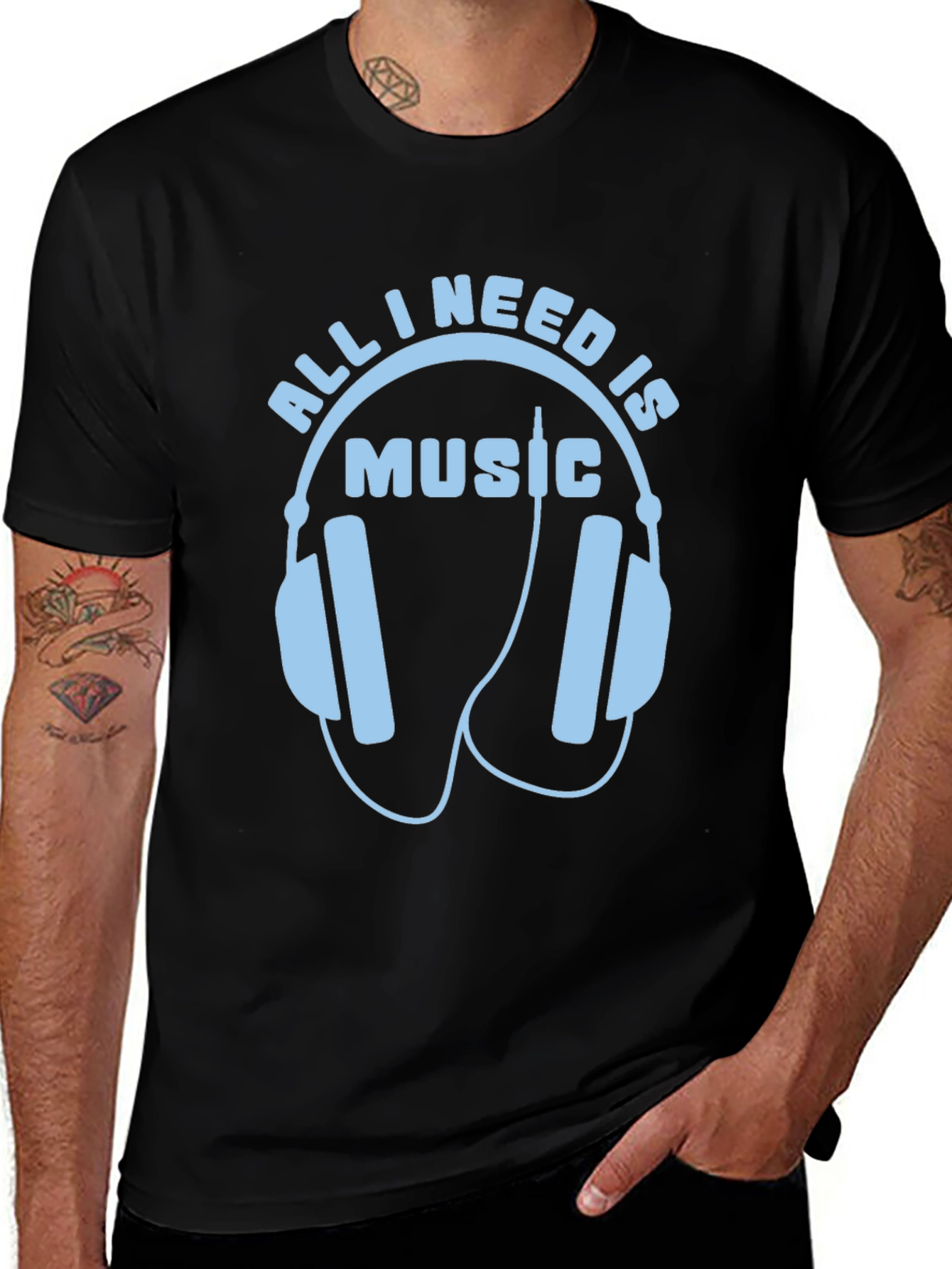 Variant 13 of All I Need Is Music T-Shirt