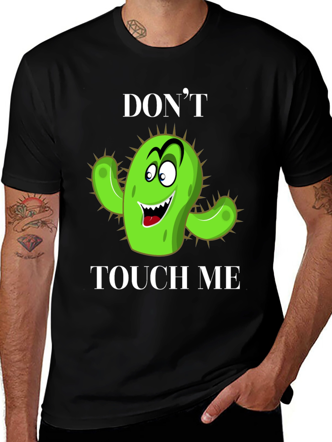Variant 22 of Don't Touch Me Cactus Graphic T-Shirt