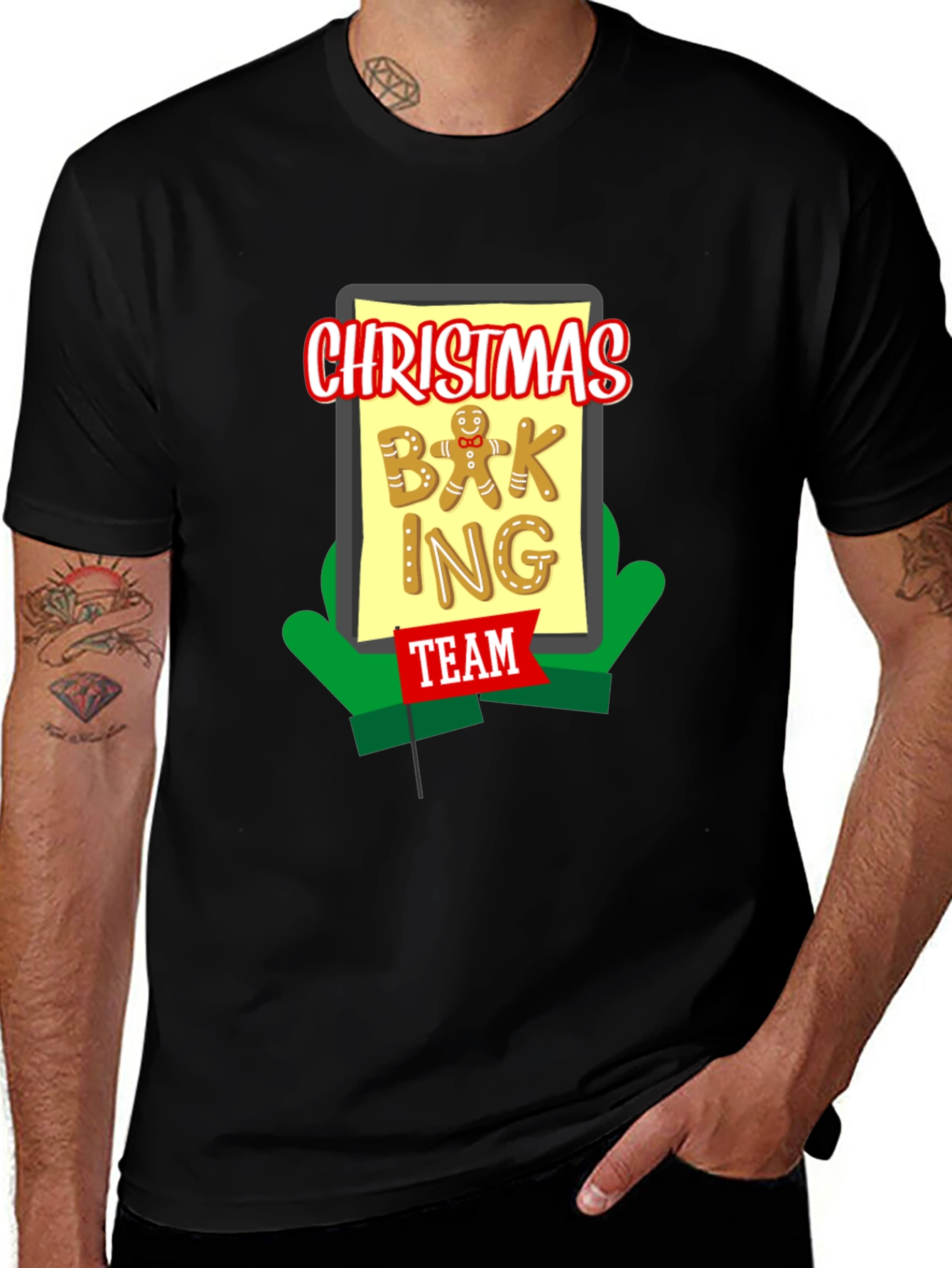 Christmas Baking Team T-Shirt - Holiday Apparel