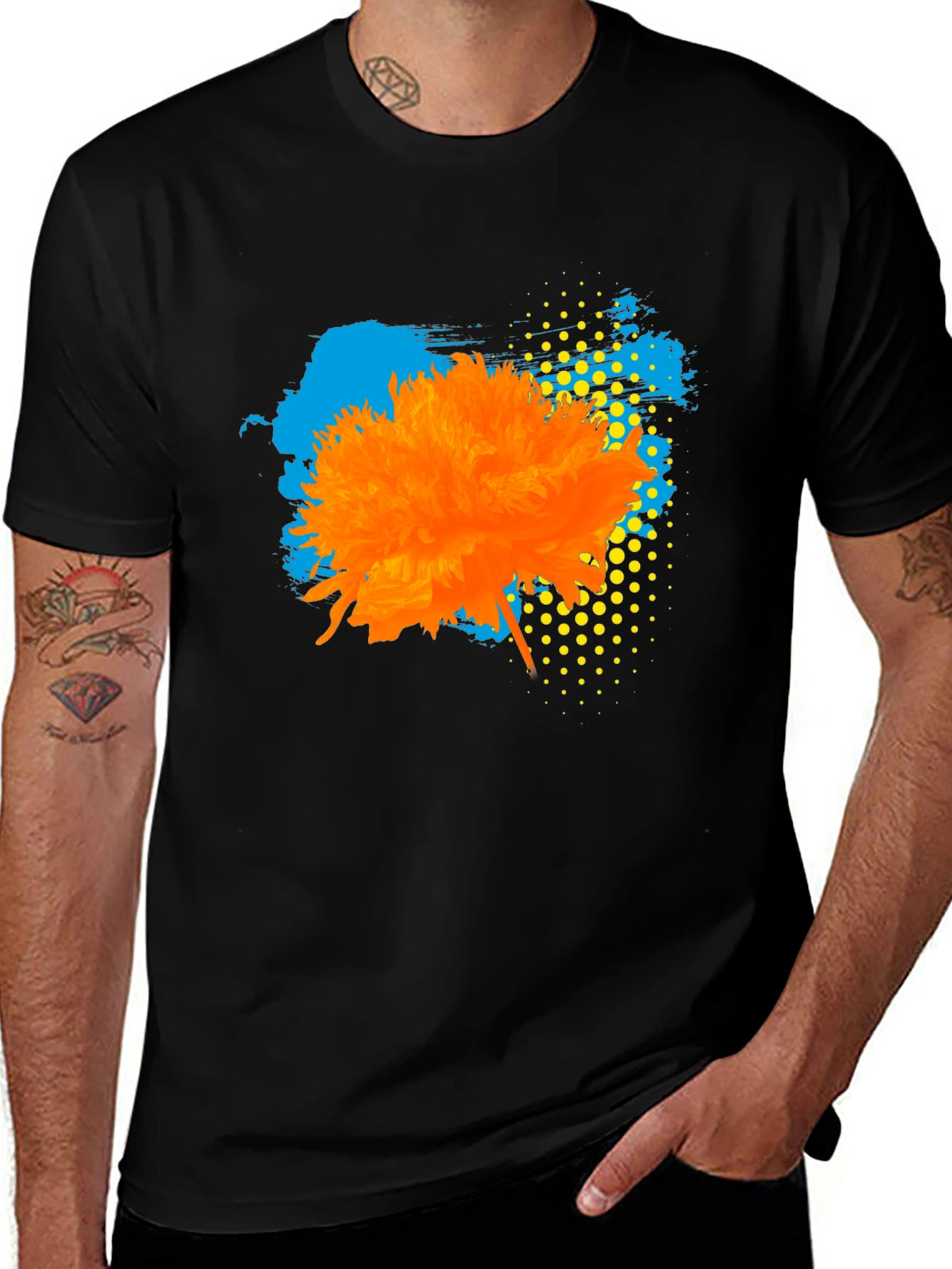 Variant 12 of Abstract Graphic Print T-Shirt