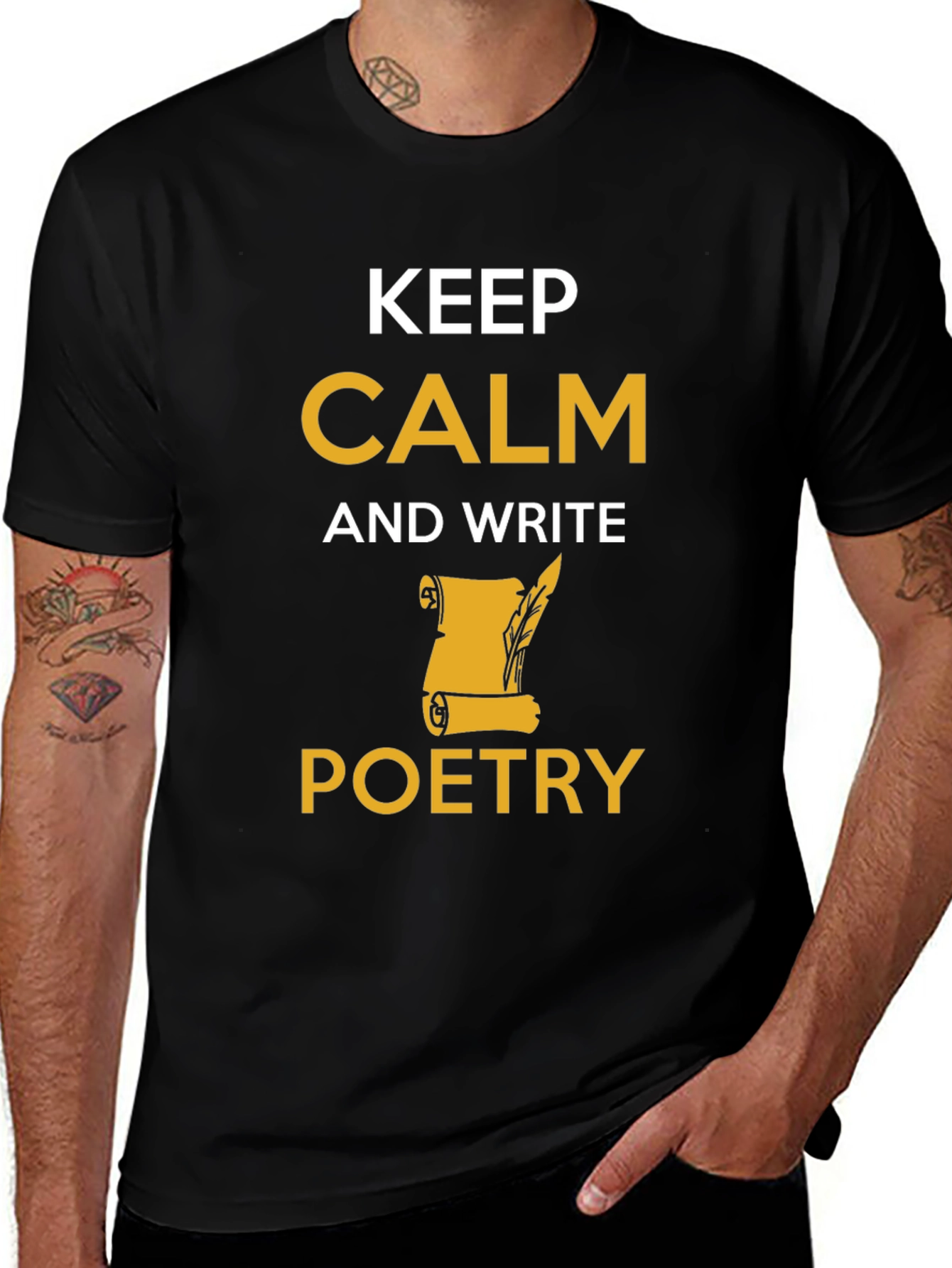 Variant 9 of Keep Calm and Write Poetry T-Shirt