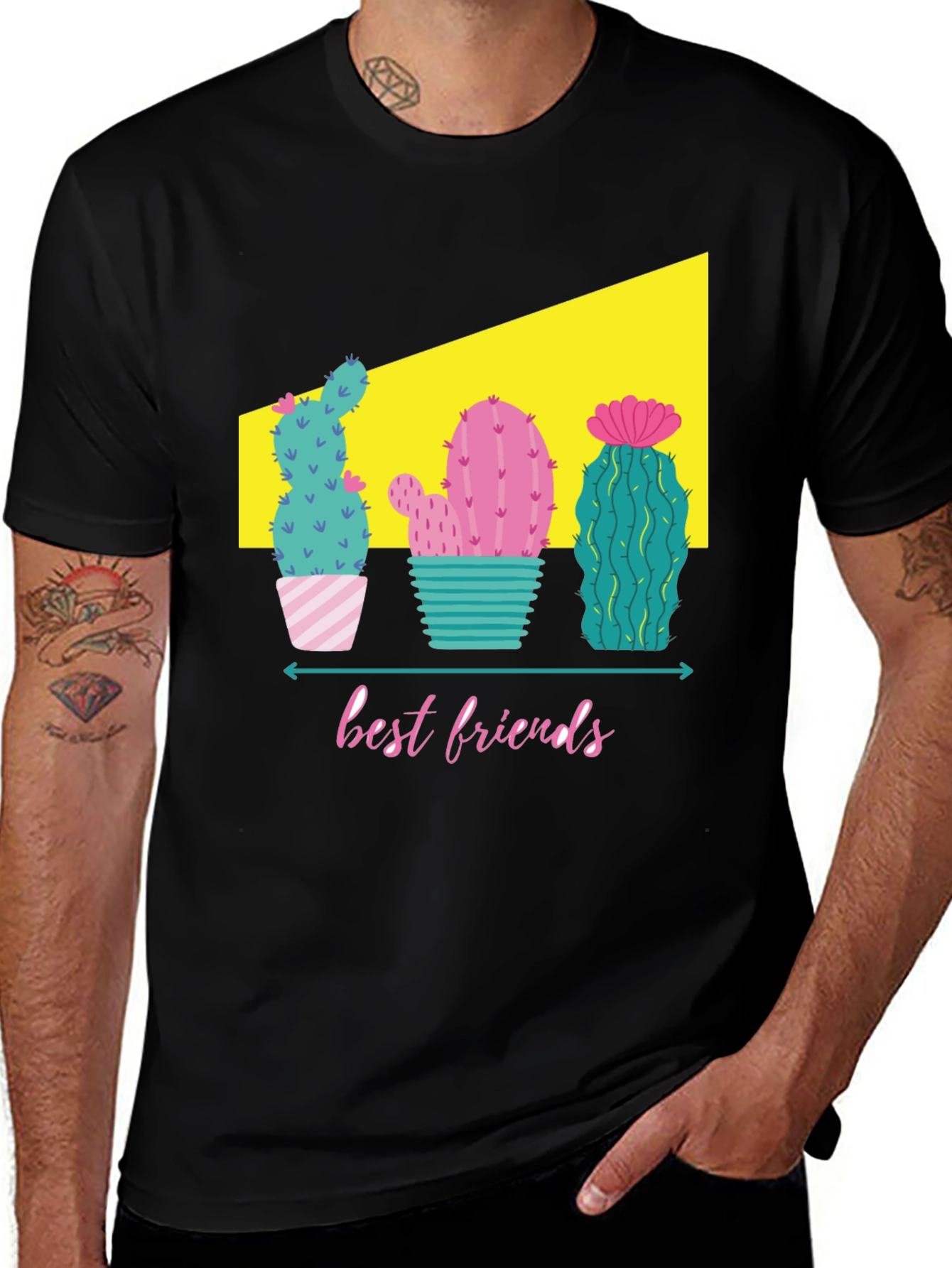 Variant 21 of Best Friends Cactus T-Shirt