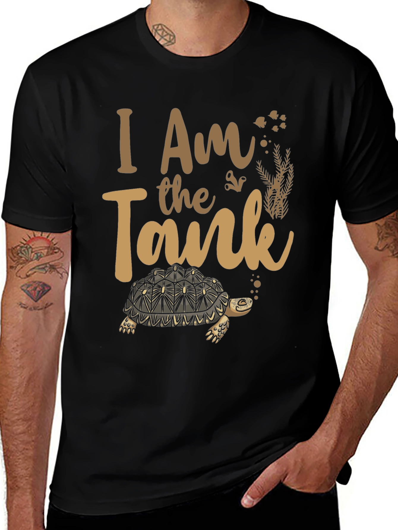 Variant 21 of I Am The Tank Turtle T-Shirt