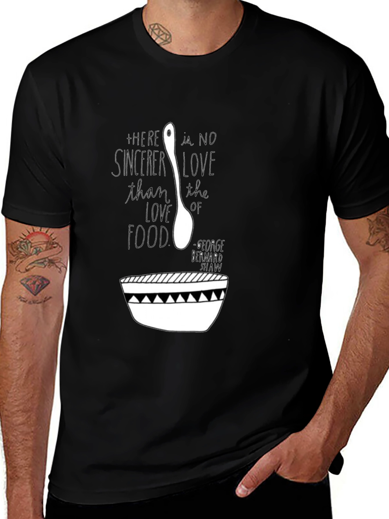 Food Lover T-Shirt - There Is No Sincerer Love