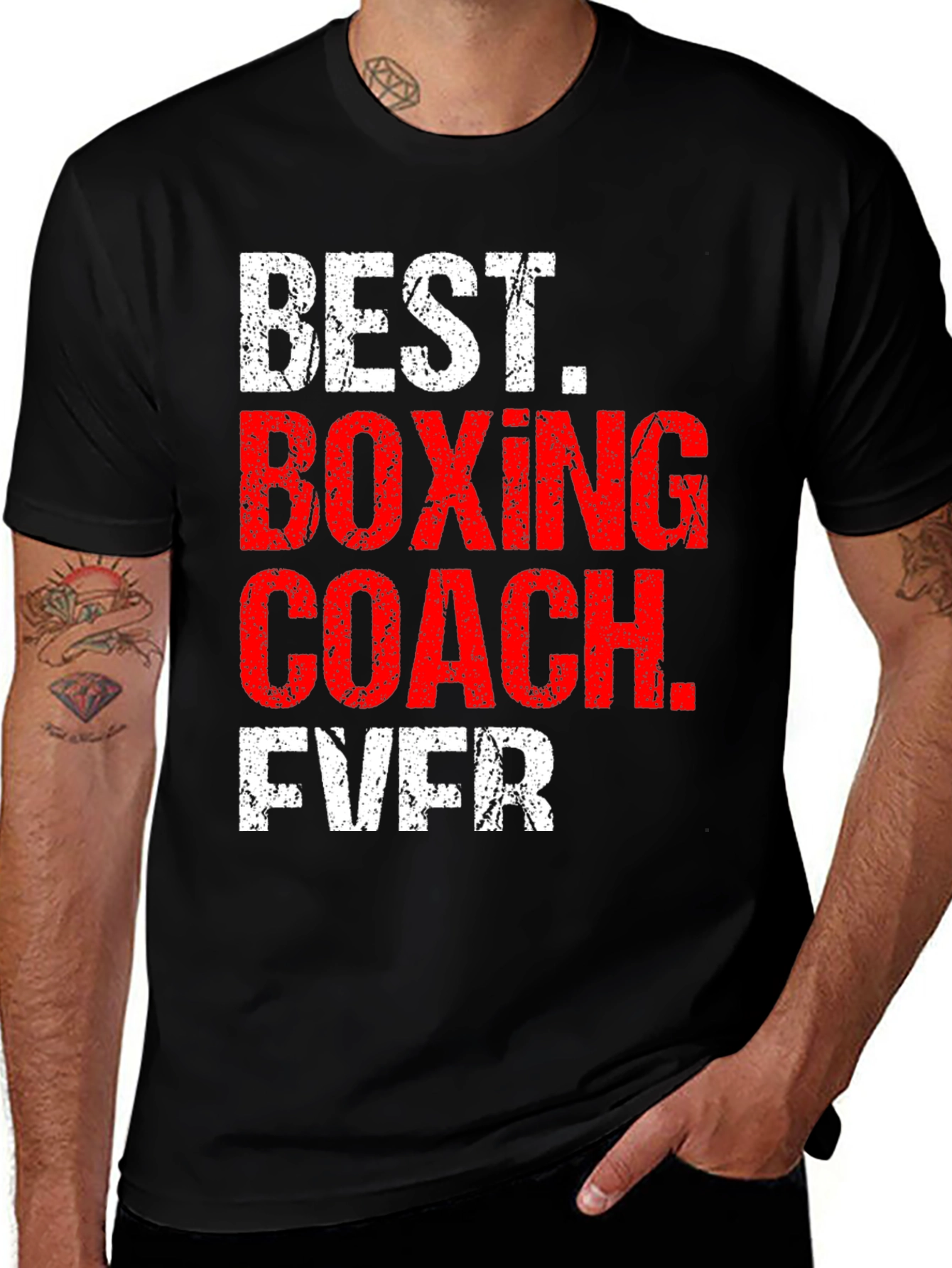 Variant 21 of Best Boxing Coach Ever T-Shirt