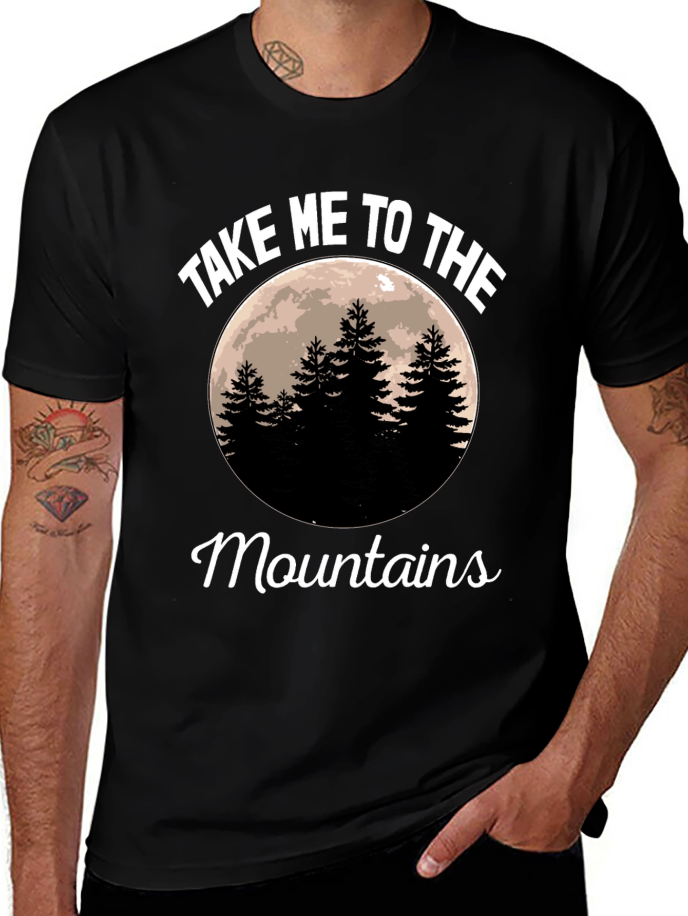 Variant 30 of Take Me To The Mountains Graphic Tee