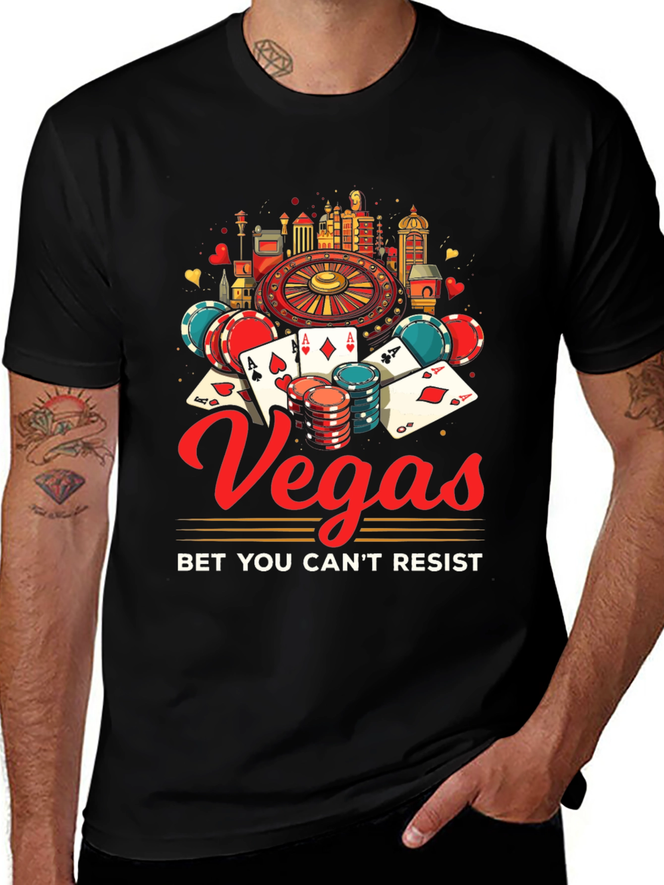 Vegas Can't Resist Graphic Tee