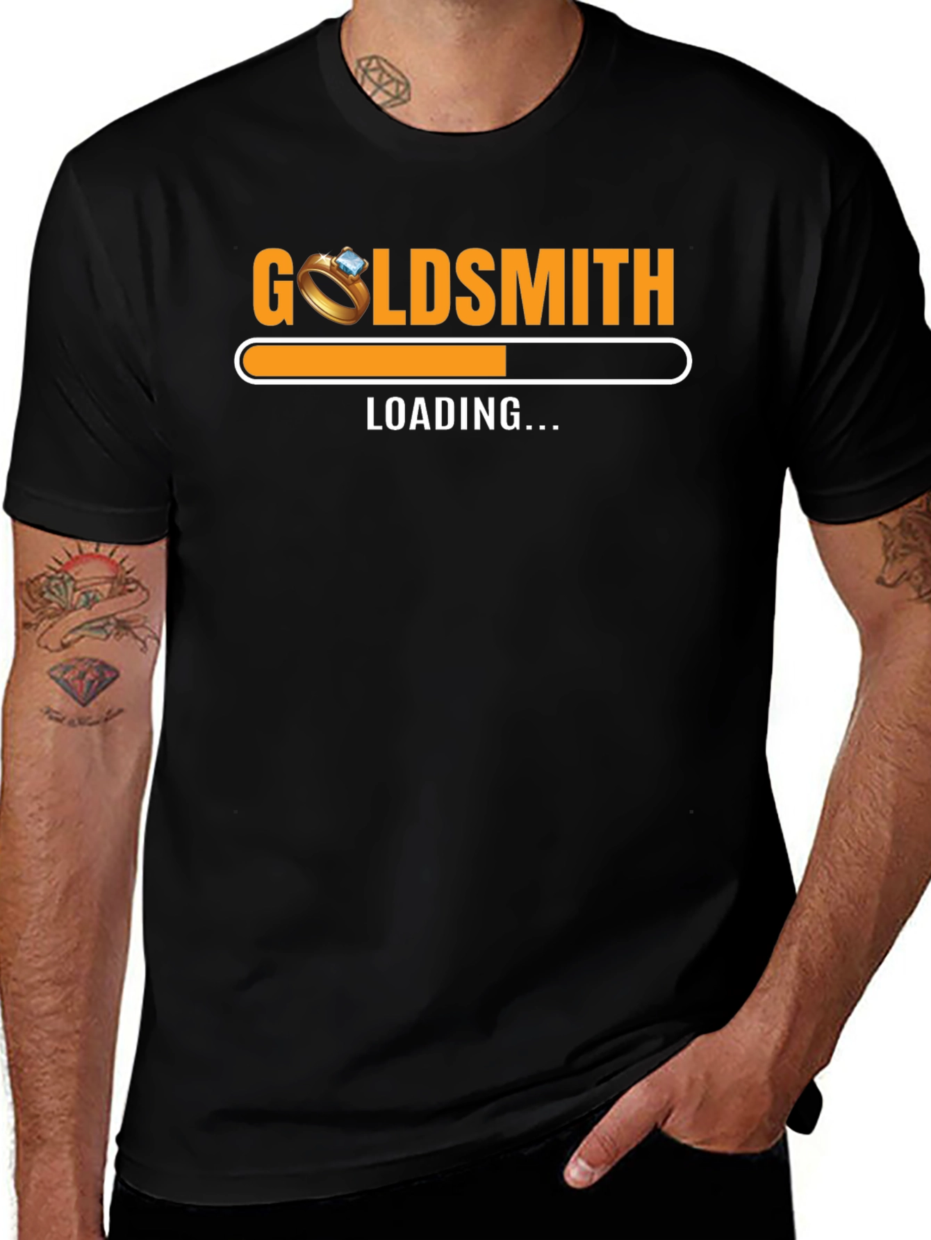Variant 18 of Goldsmith Loading T-Shirt