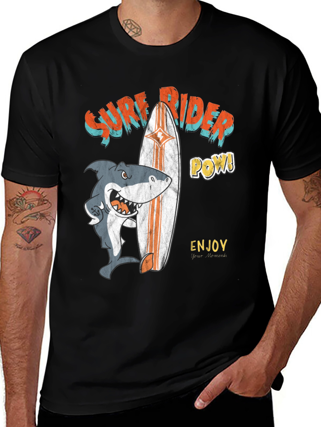 Variant 25 of Surf Rider Shark Graphic Tee