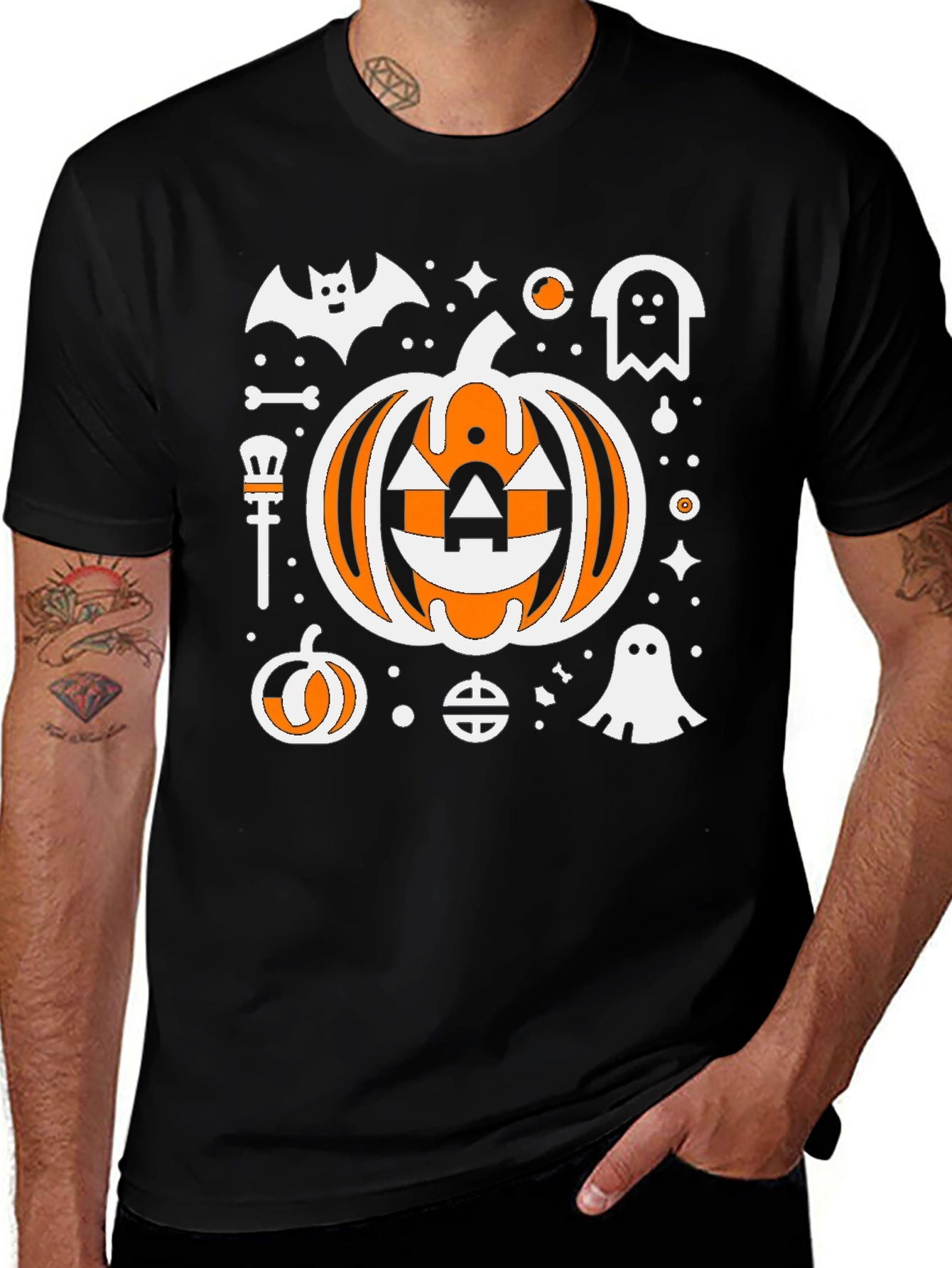 Variant 18 of Halloween Themed Graphic Tee