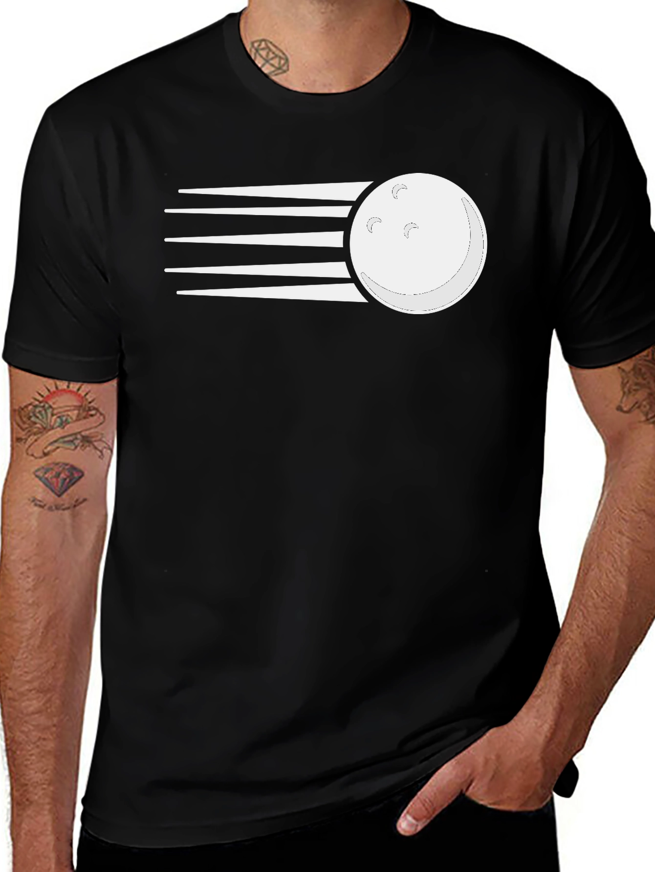 Variant 18 of Retro Bowling T-Shirt - Strike in Style!