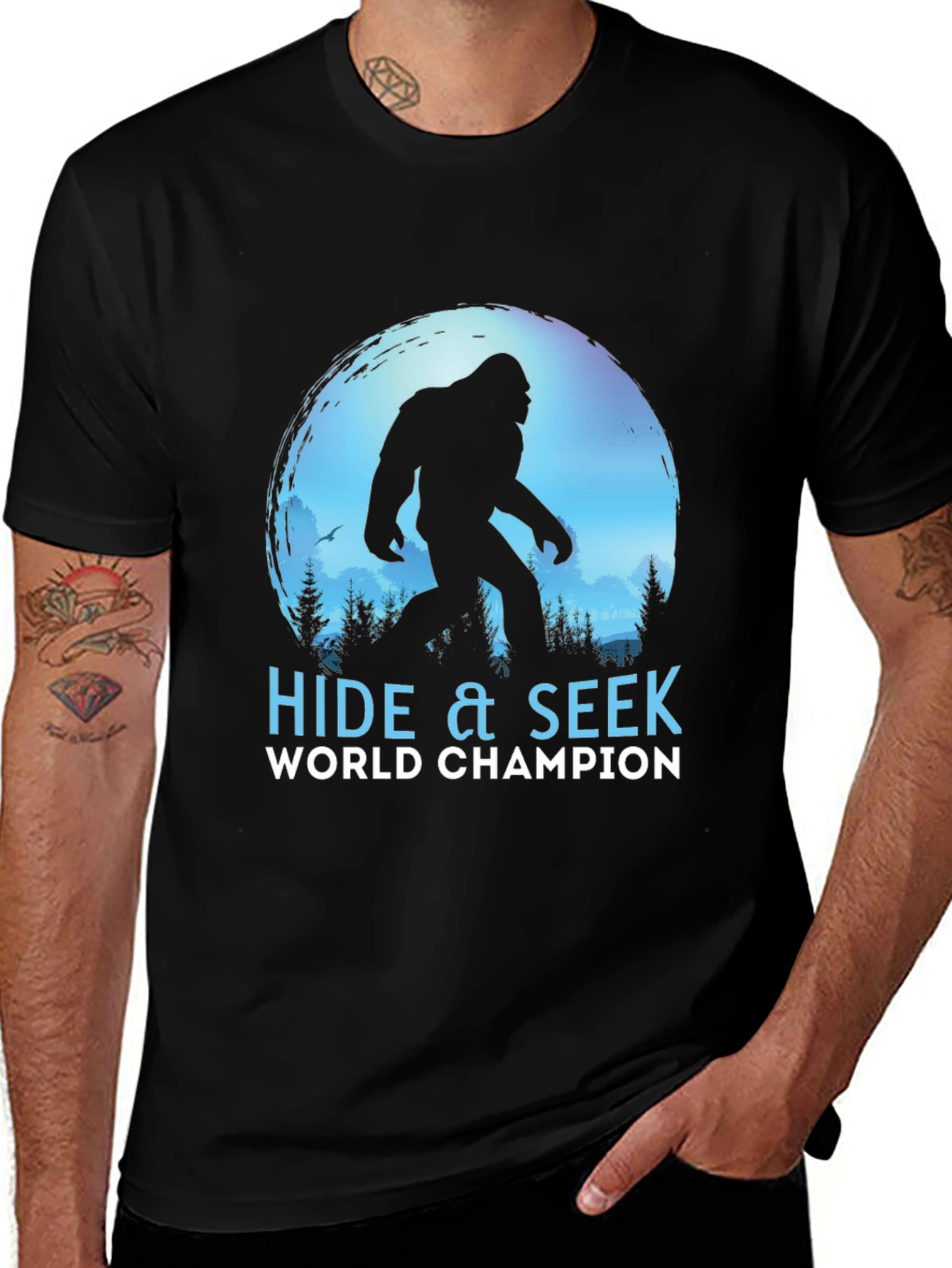 Hide & Seek World Champion Bigfoot T-Shirt