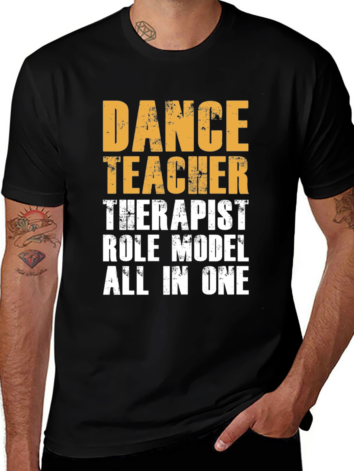 Variant 15 of Dance Teacher Therapist Role Model All In One T-Shirt