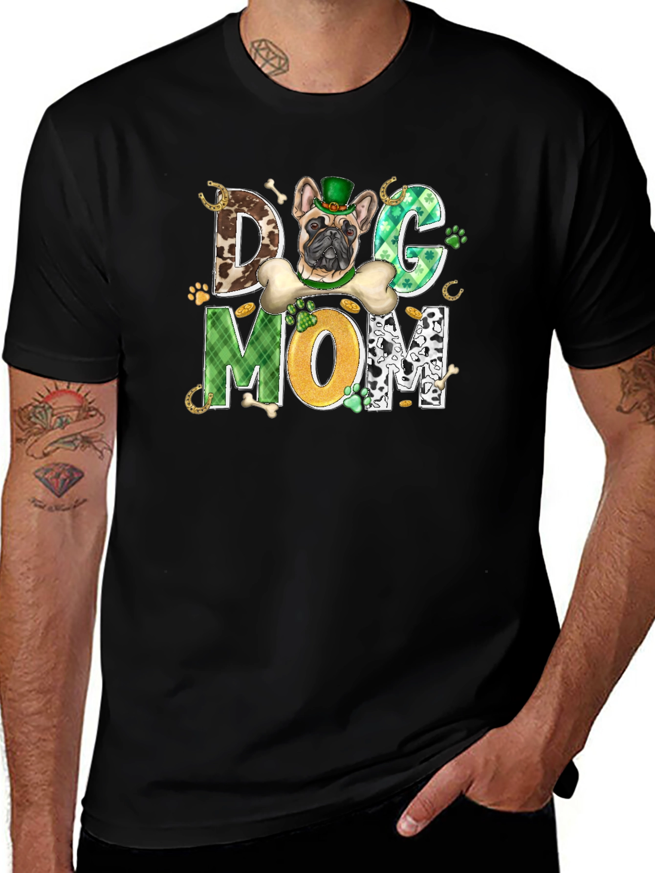 Variant 18 of Dog Mom St. Patrick's Day T-Shirt