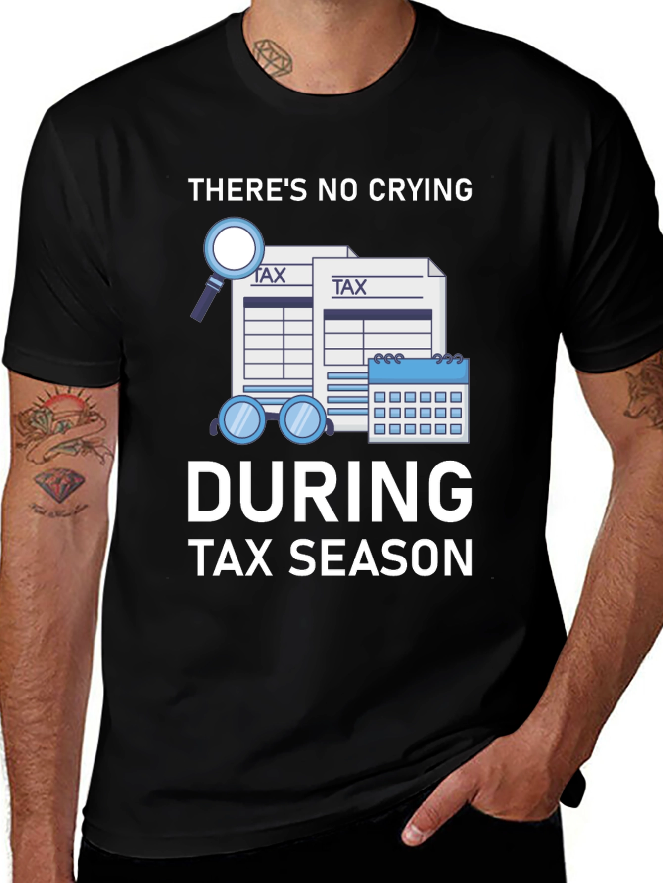 Variant 11 of Funny Tax Season Graphic T-Shirt