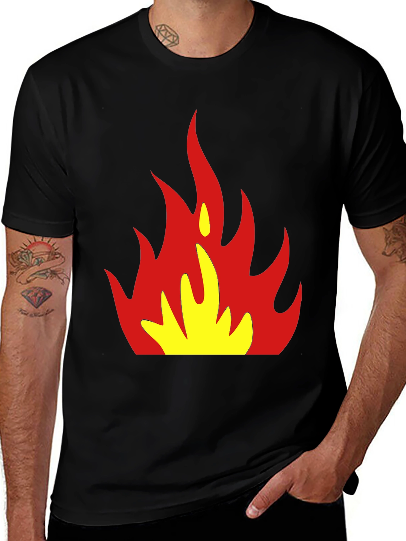 Variant 19 of Flaming Hot Graphic Tee - Bold & Trendy