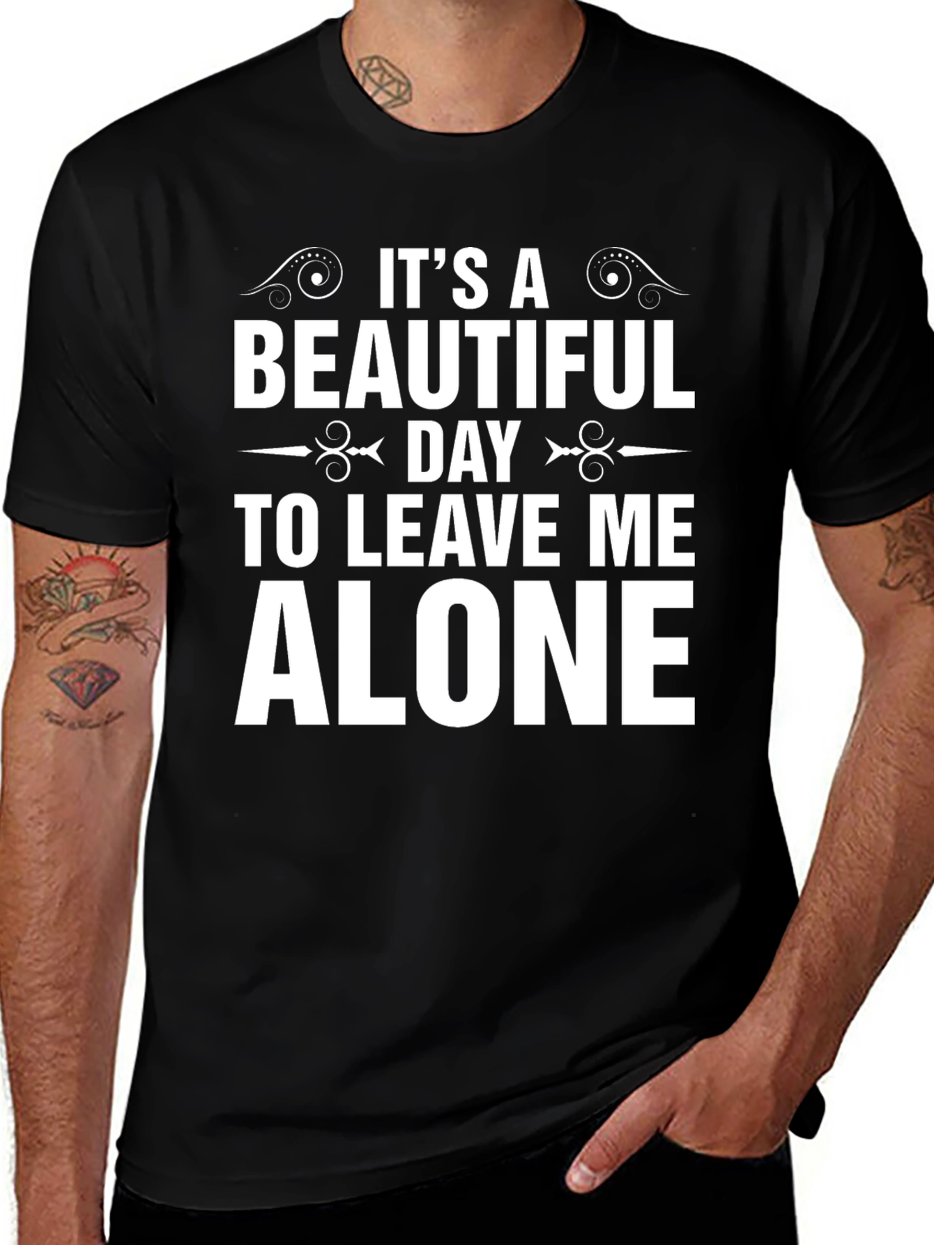 It's a Beautiful Day to Leave Me Alone T-Shirt