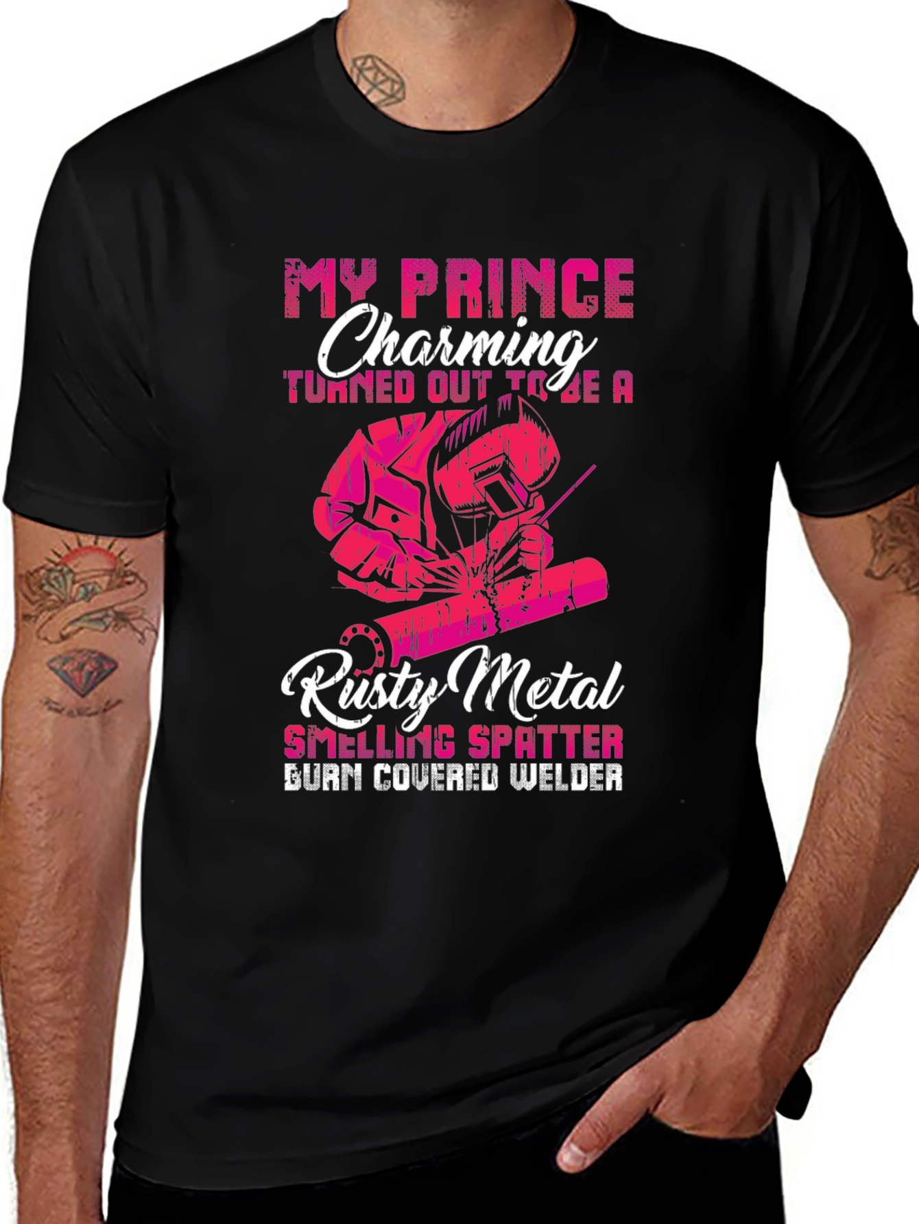 Variant 23 of Welder's "My Prince Charming" Graphic T-Shirt