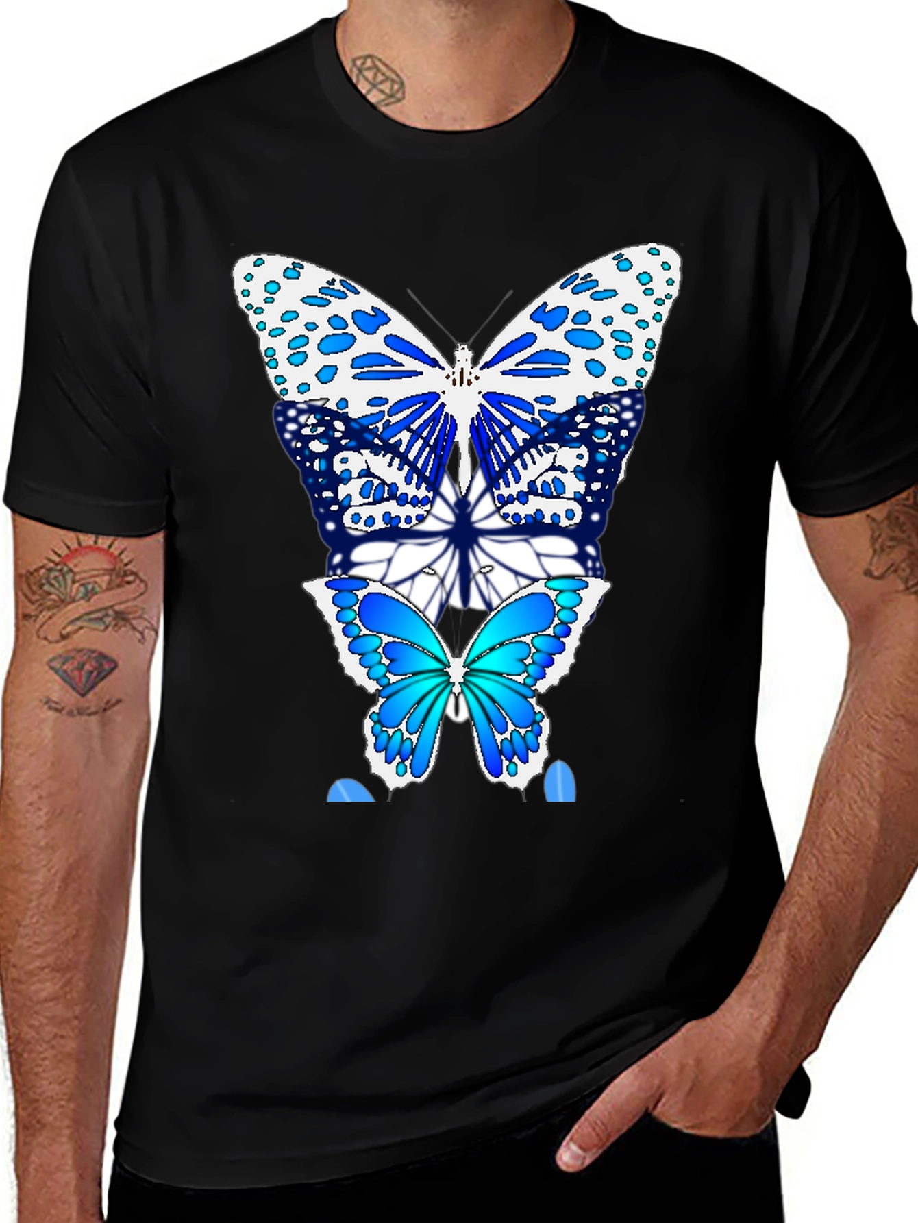 Variant 13 of Butterfly Stack T-Shirt