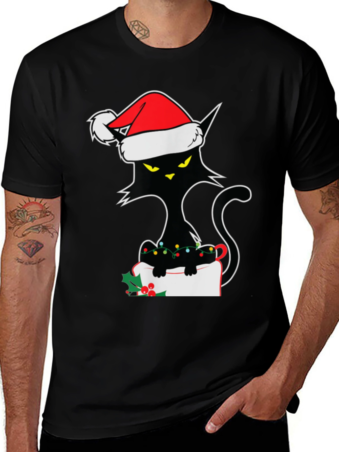 Christmas Cat T-Shirt