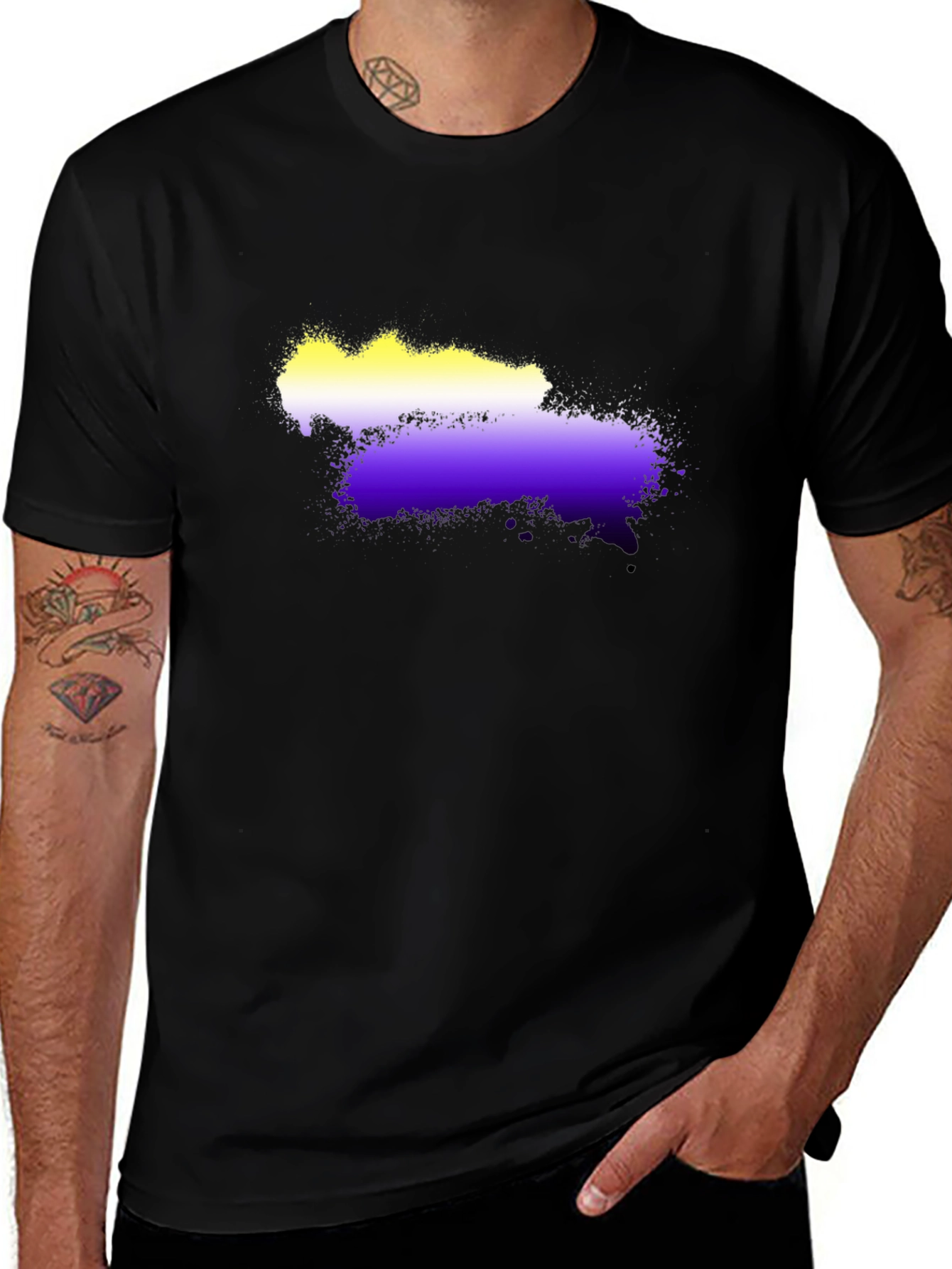 Non-Binary Pride Flag T-Shirt