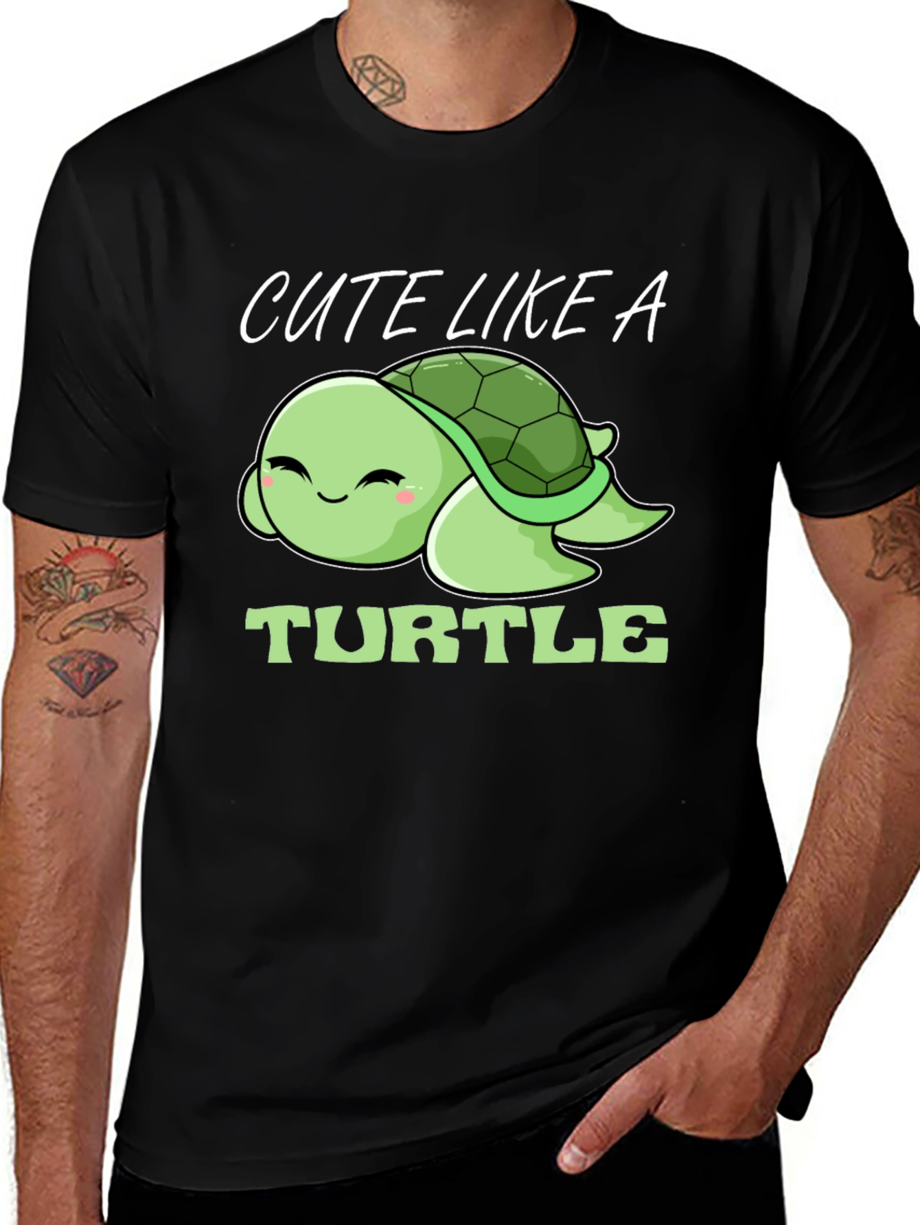 Variant 20 of Cute Like a Turtle T-Shirt