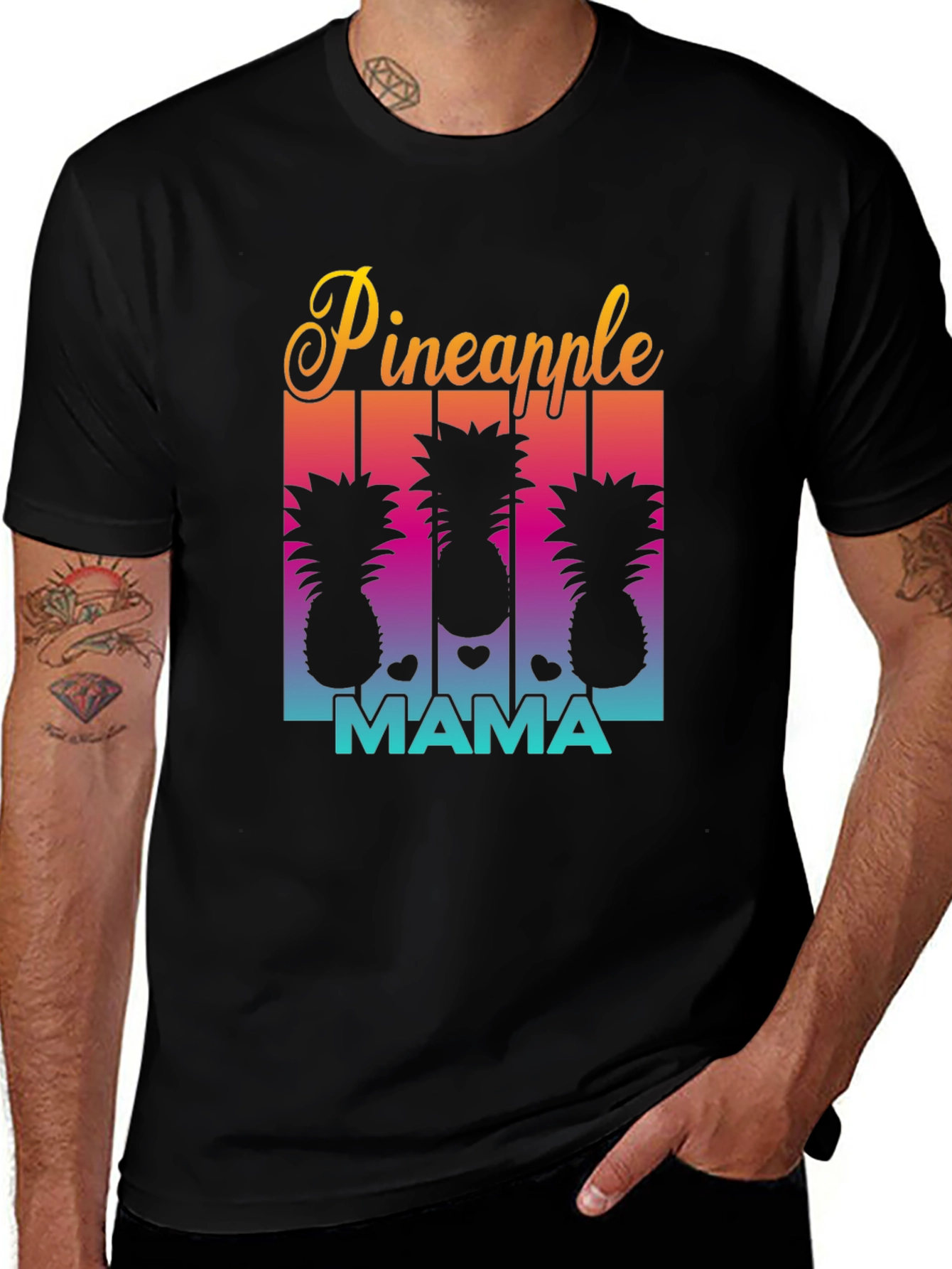 Variant 3 of Pineapple Mama Graphic Tee