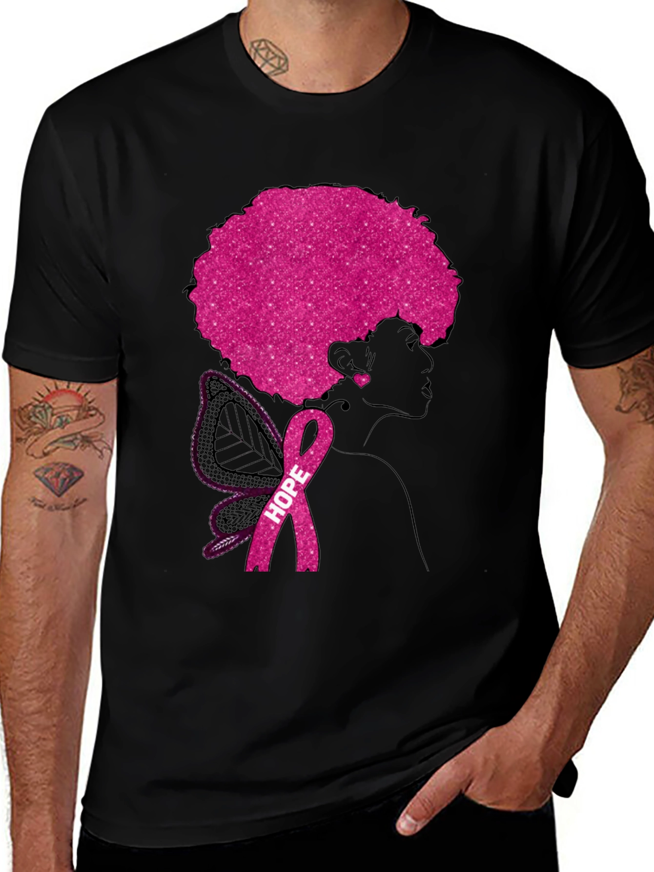 Hope Breast Cancer Awareness Tee